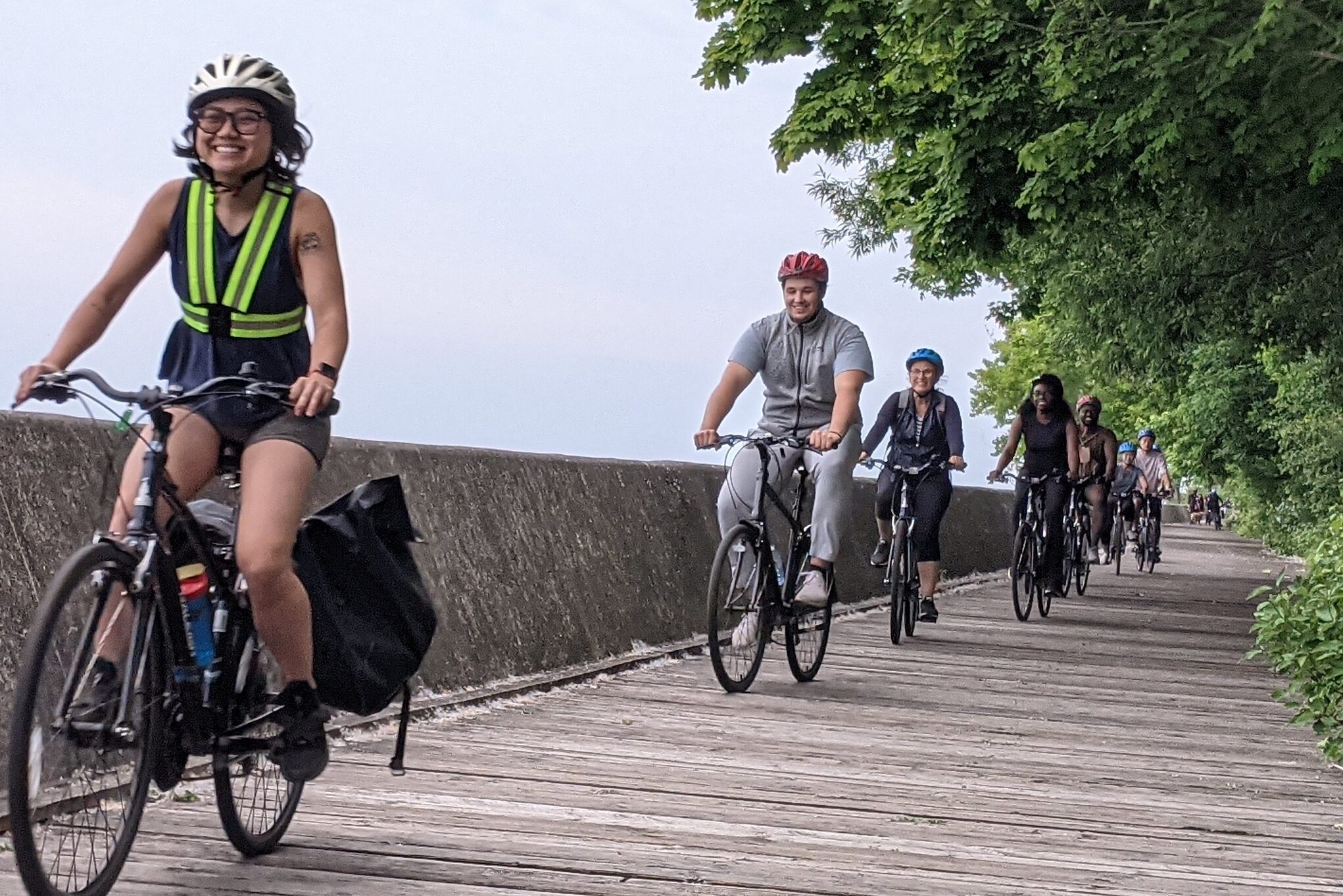 Fietsen in Toronto Canada