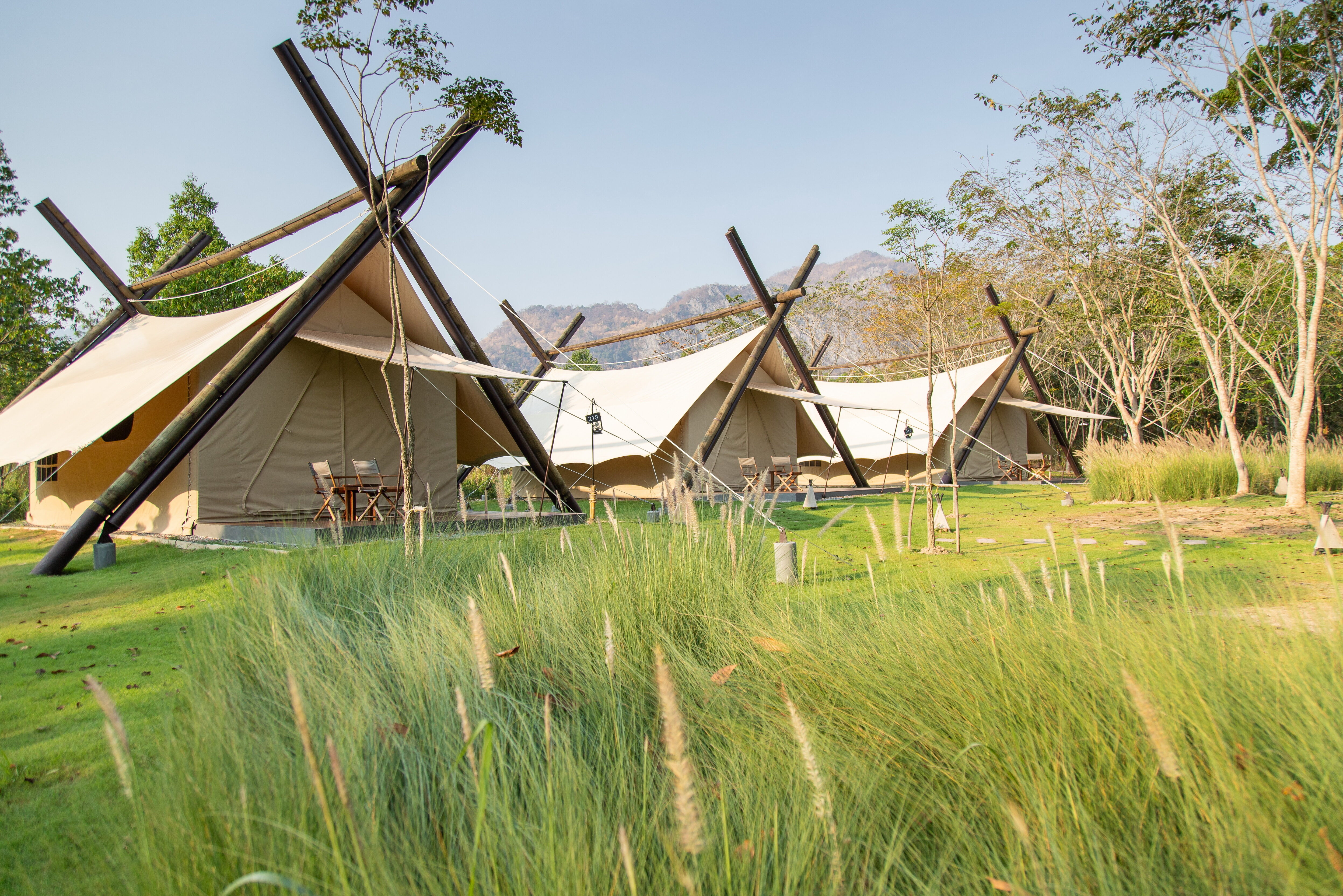 Thailand Khao Yai Lala Mukha Tented Resort Signature Tent