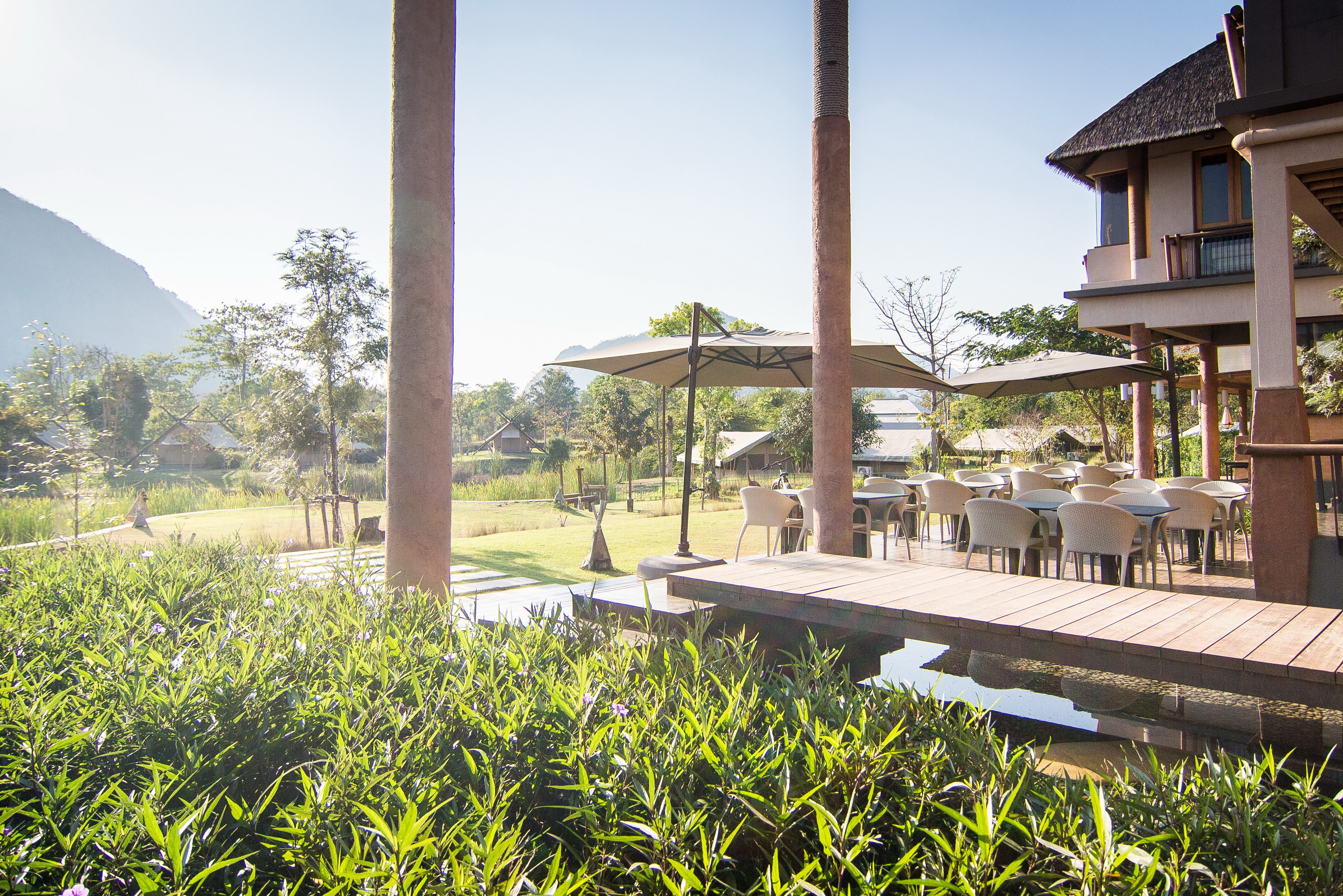 Thailand Khao Yai Lala Mukha Tented Resort Restaurant