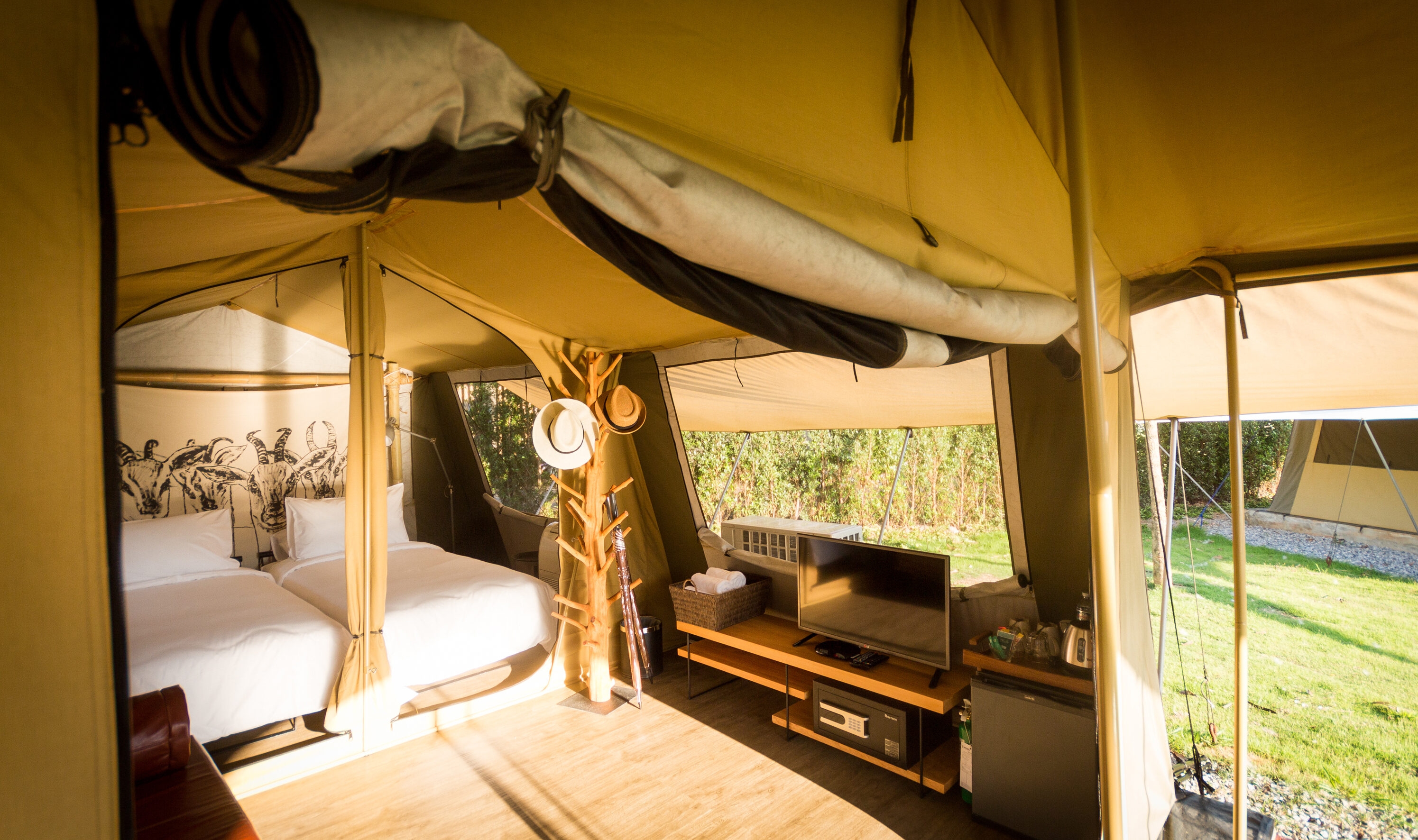 Thailand Khao Yai Lala Mukha Tented Resort Eco Safari Tent