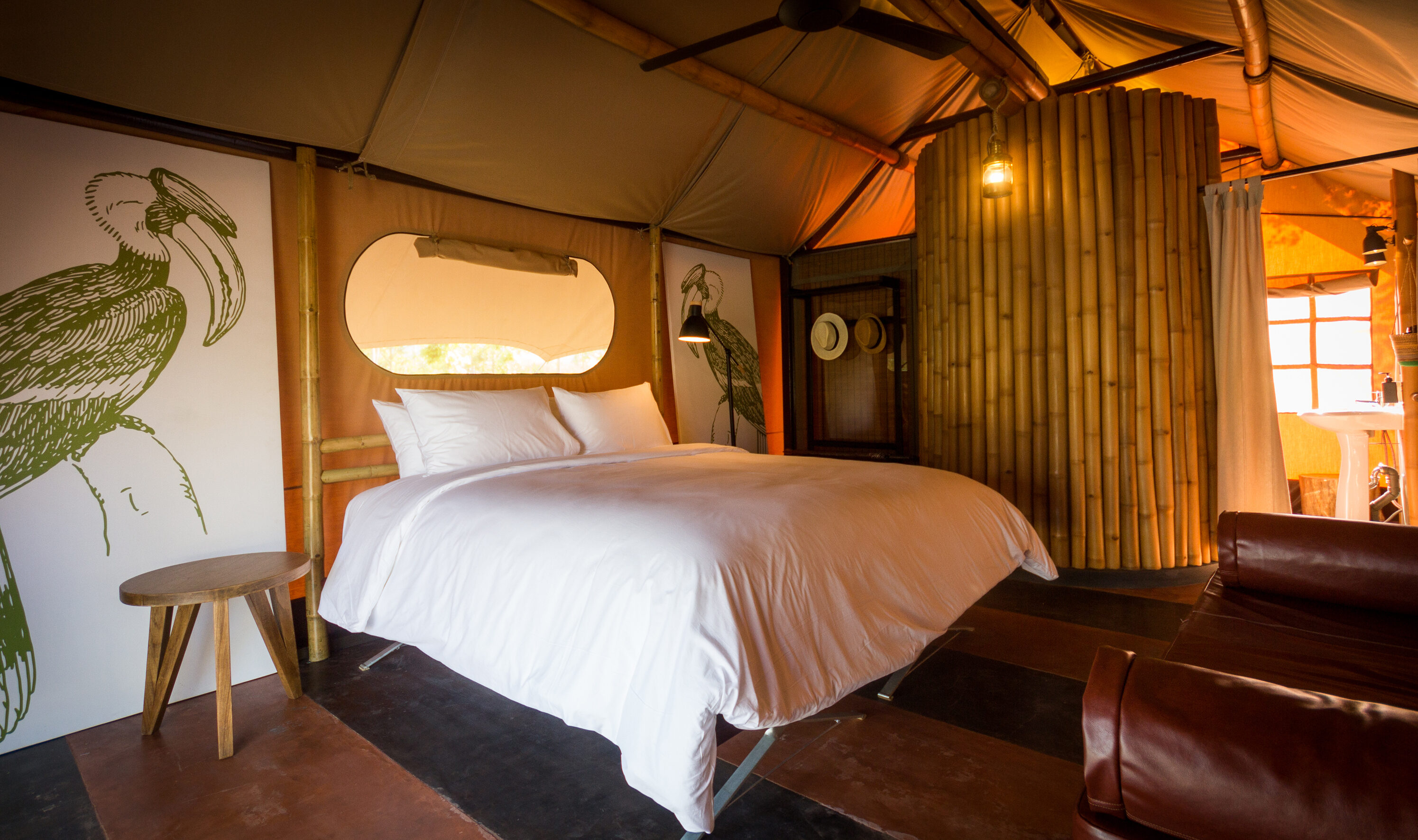 Thailand Khao Yai Lala Mukha Tented Resort Deluxe Savannah Tent