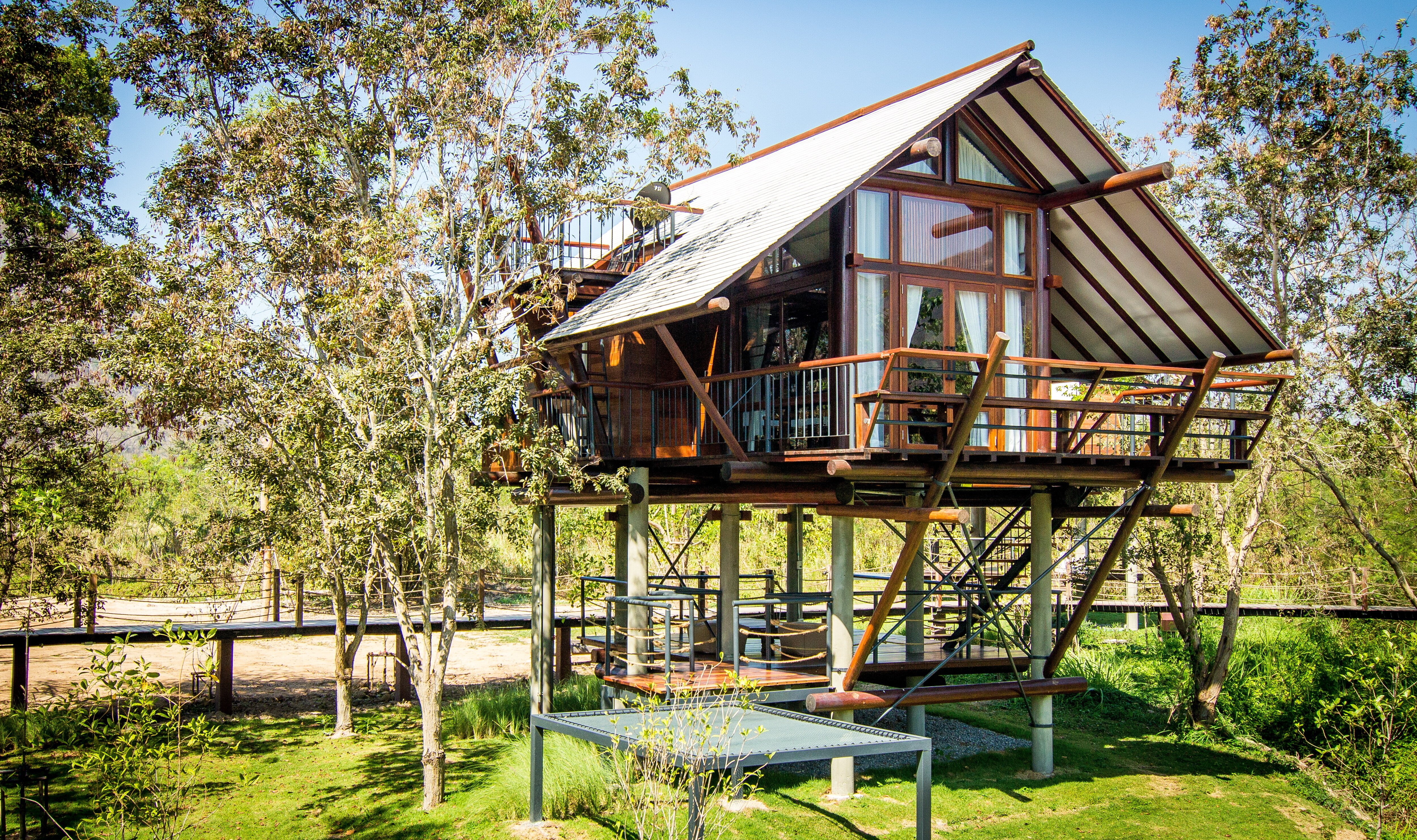 Thailand Khao Yai Lala Mukha Tented Resort Treehouse