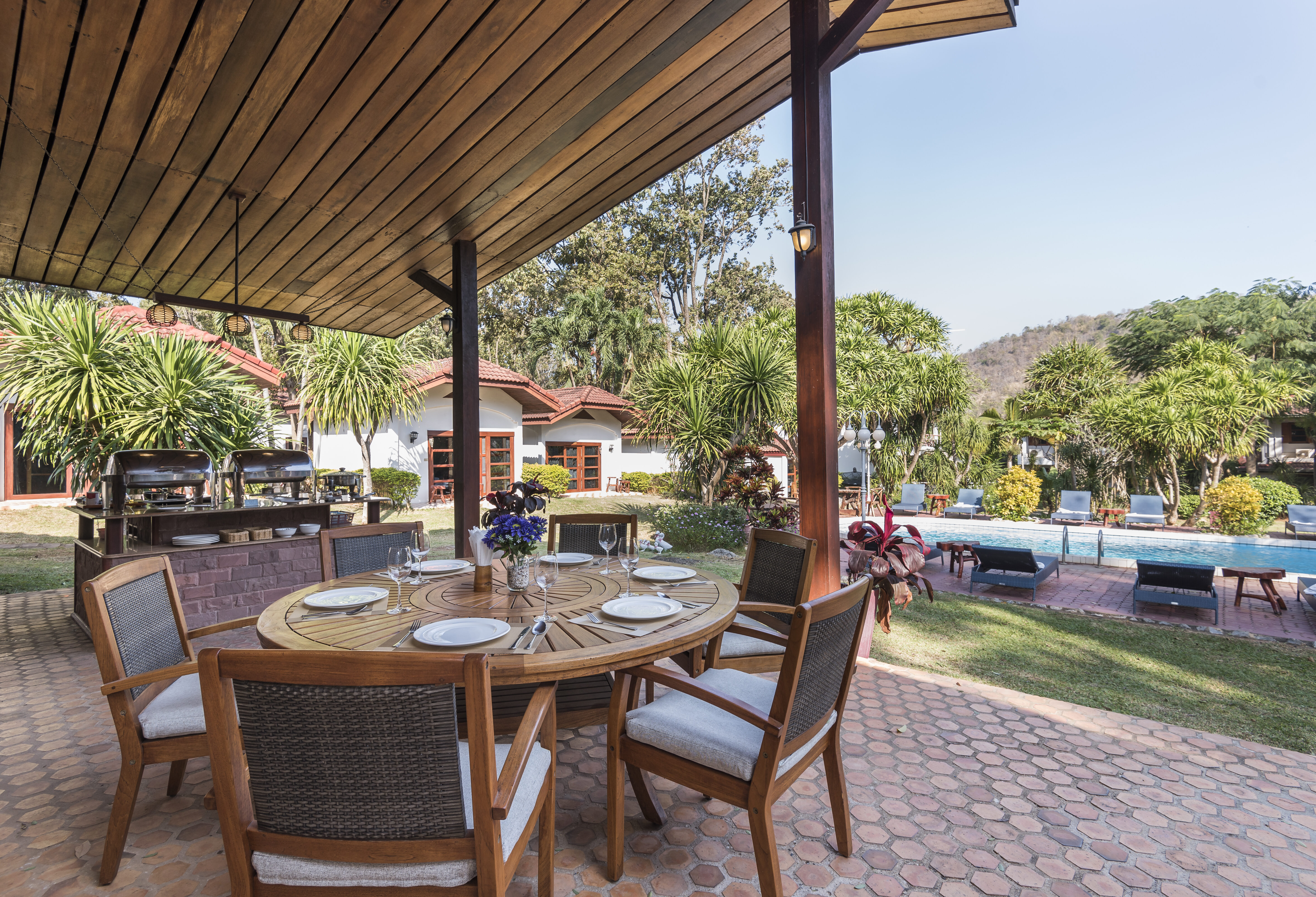 Thailand Khao Yai Eco Valley Lodge Restaurant