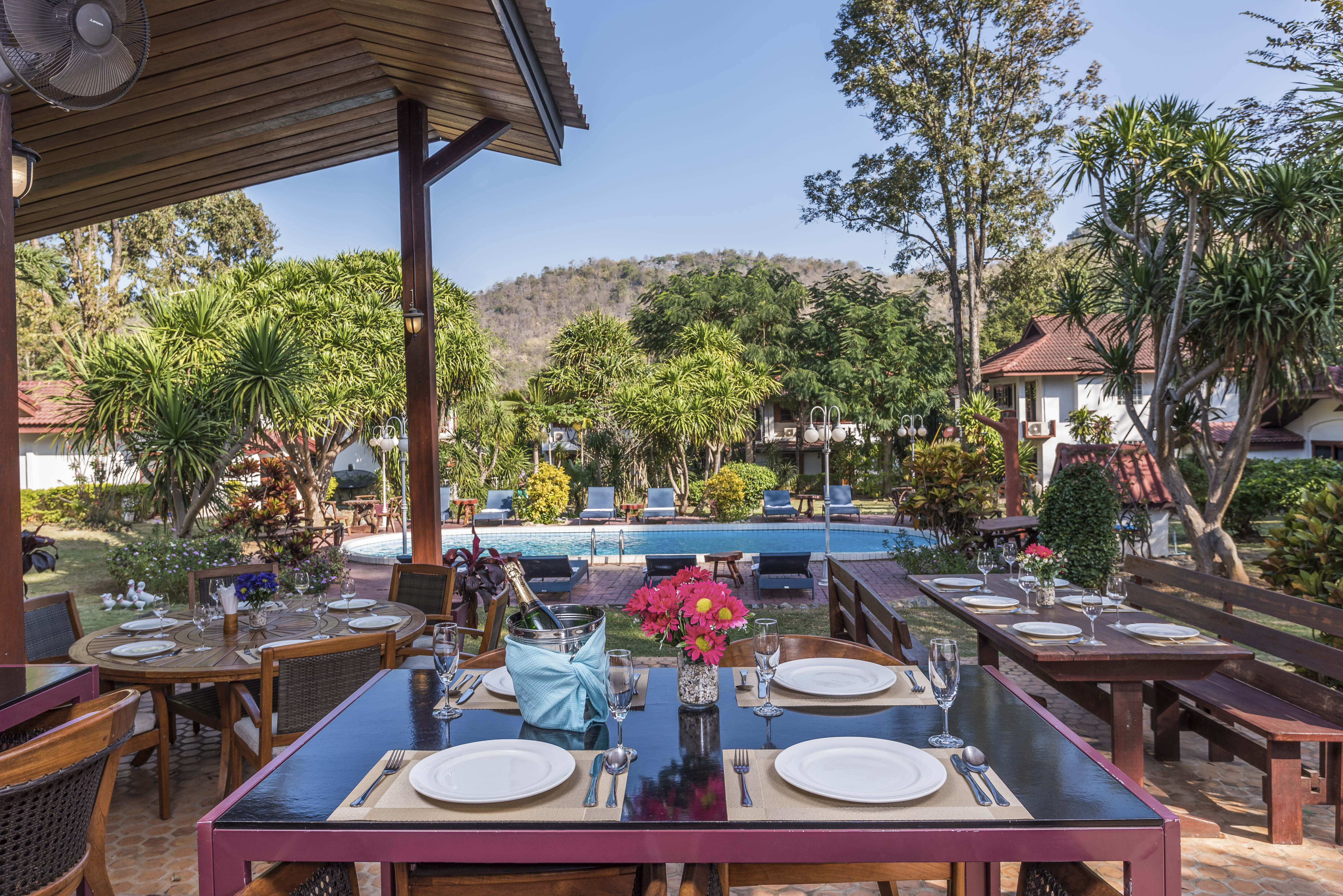 Thailand Khao Yai Eco Valley Lodge Restaurant