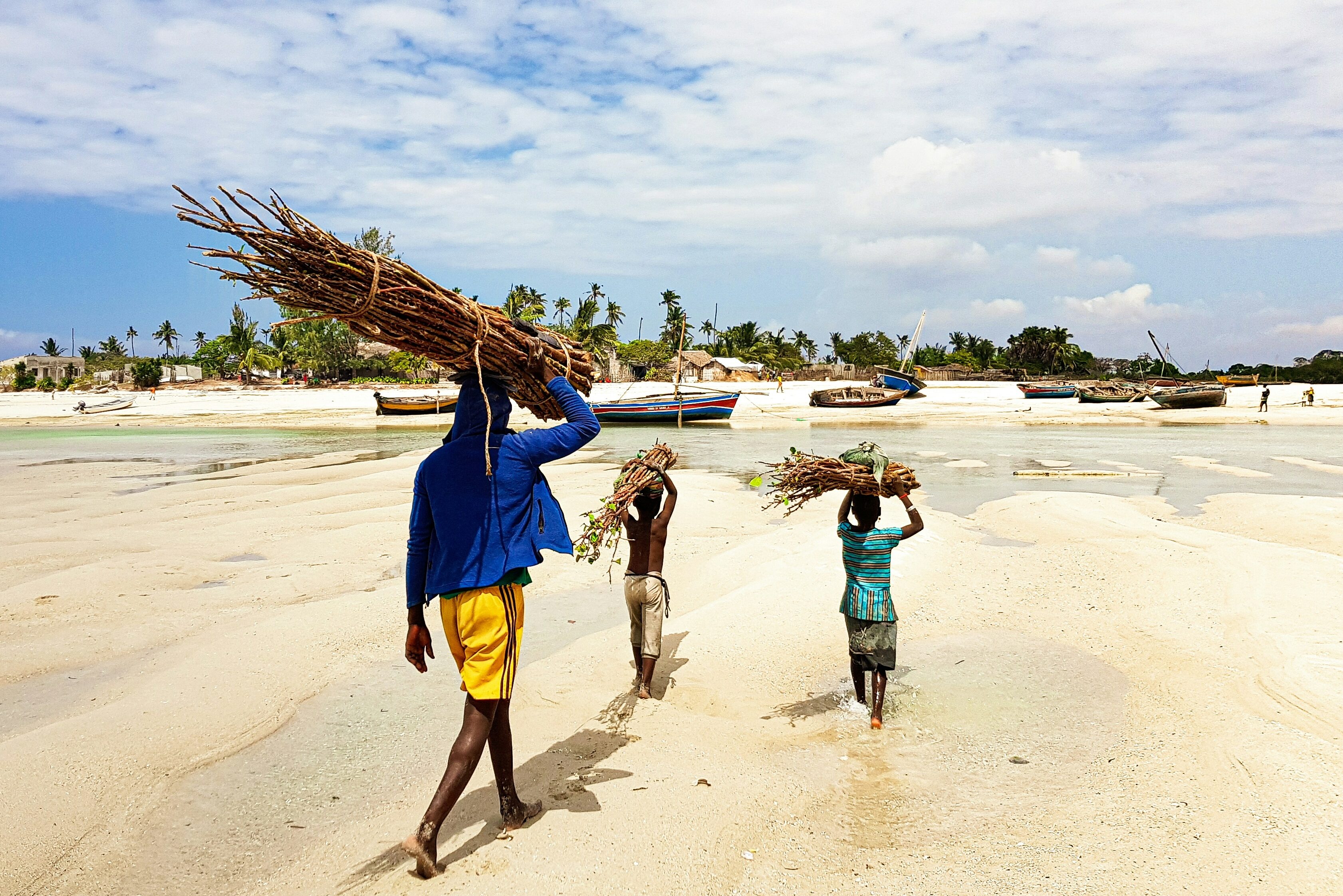 Lokale leven in Mozambique