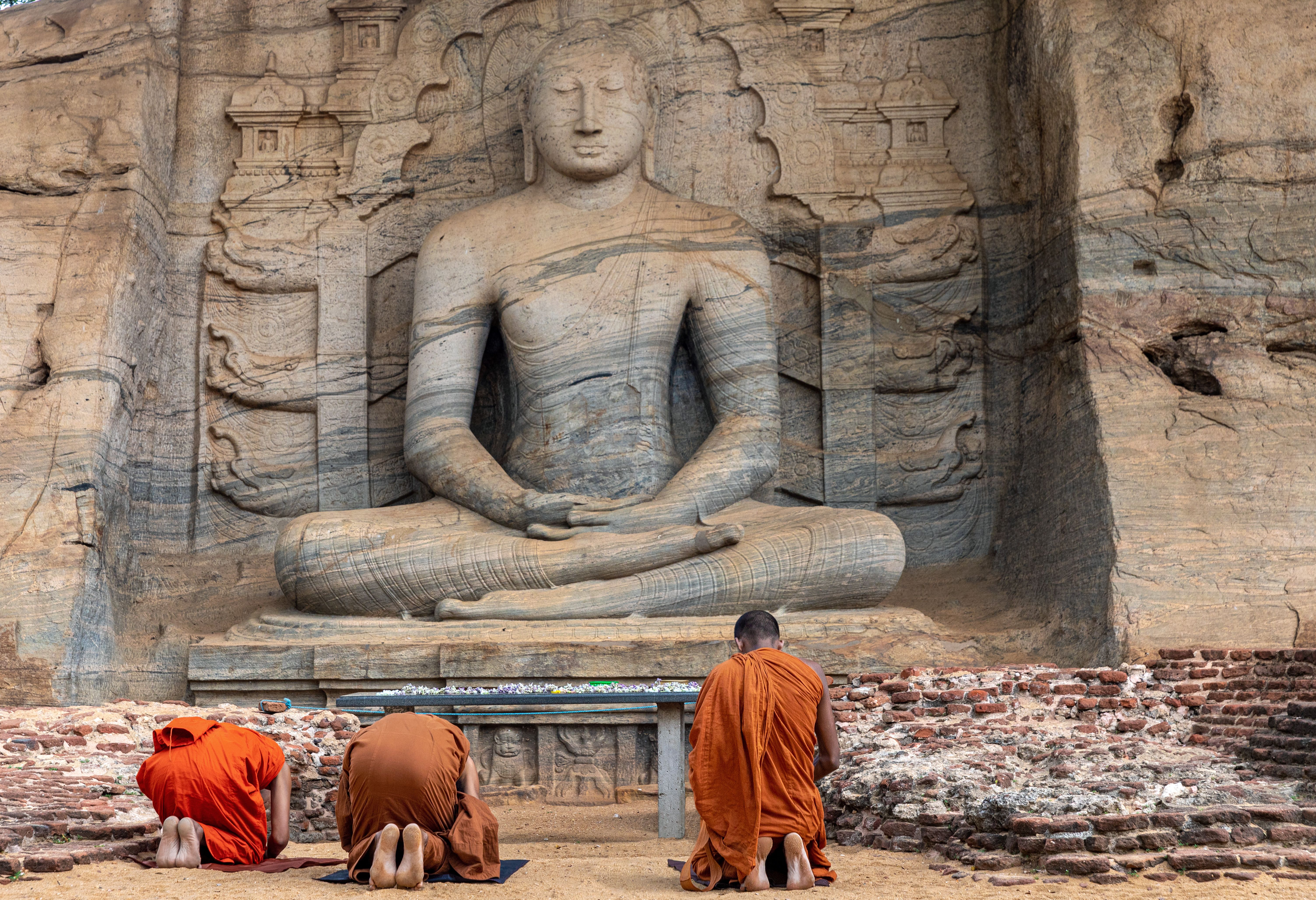 Polonnaruwa in Sri Lanka