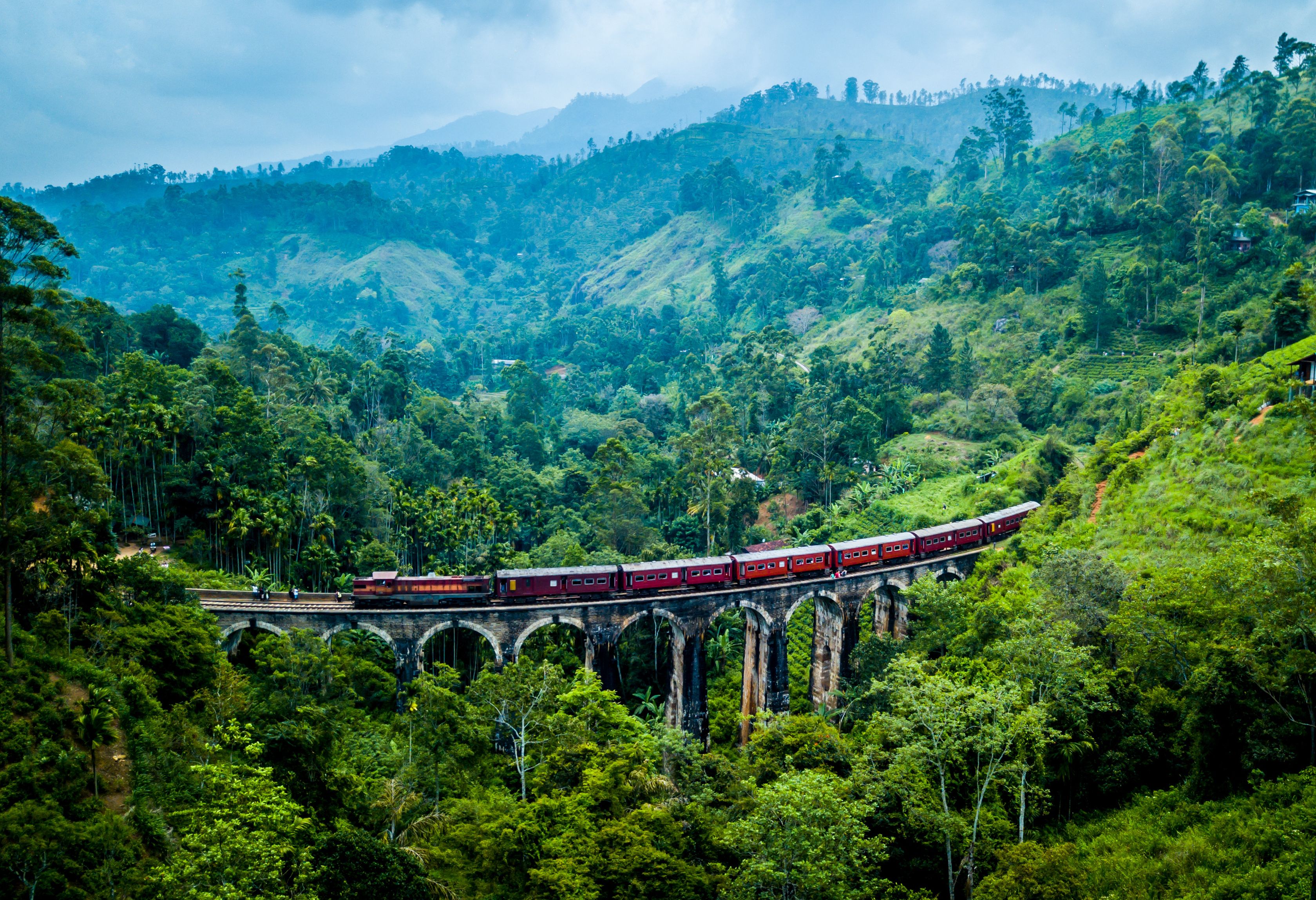 Mooie treinreis in Sri Lanka