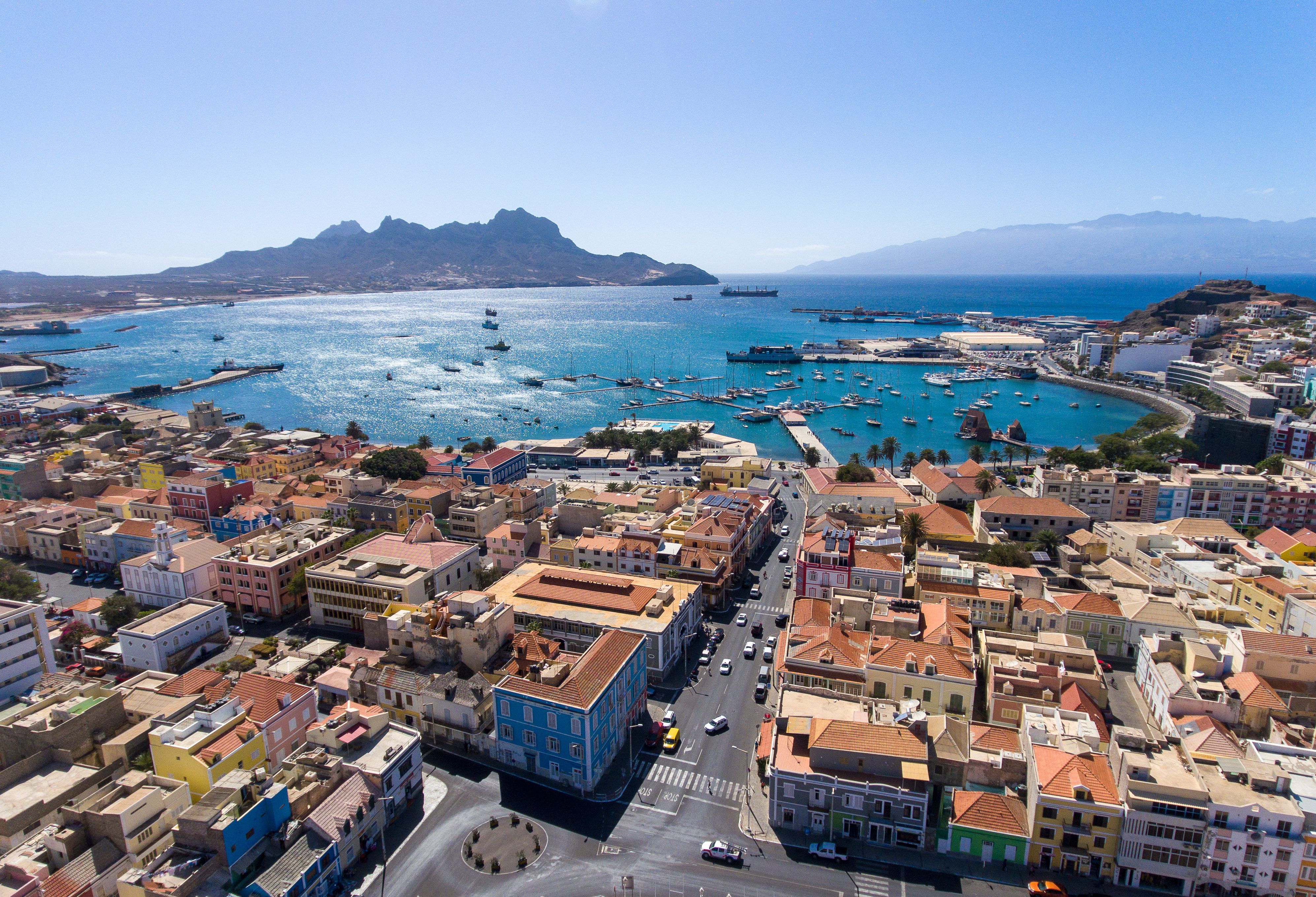 Kaapverdie Sao Vincente Mindelo Straatbeeld