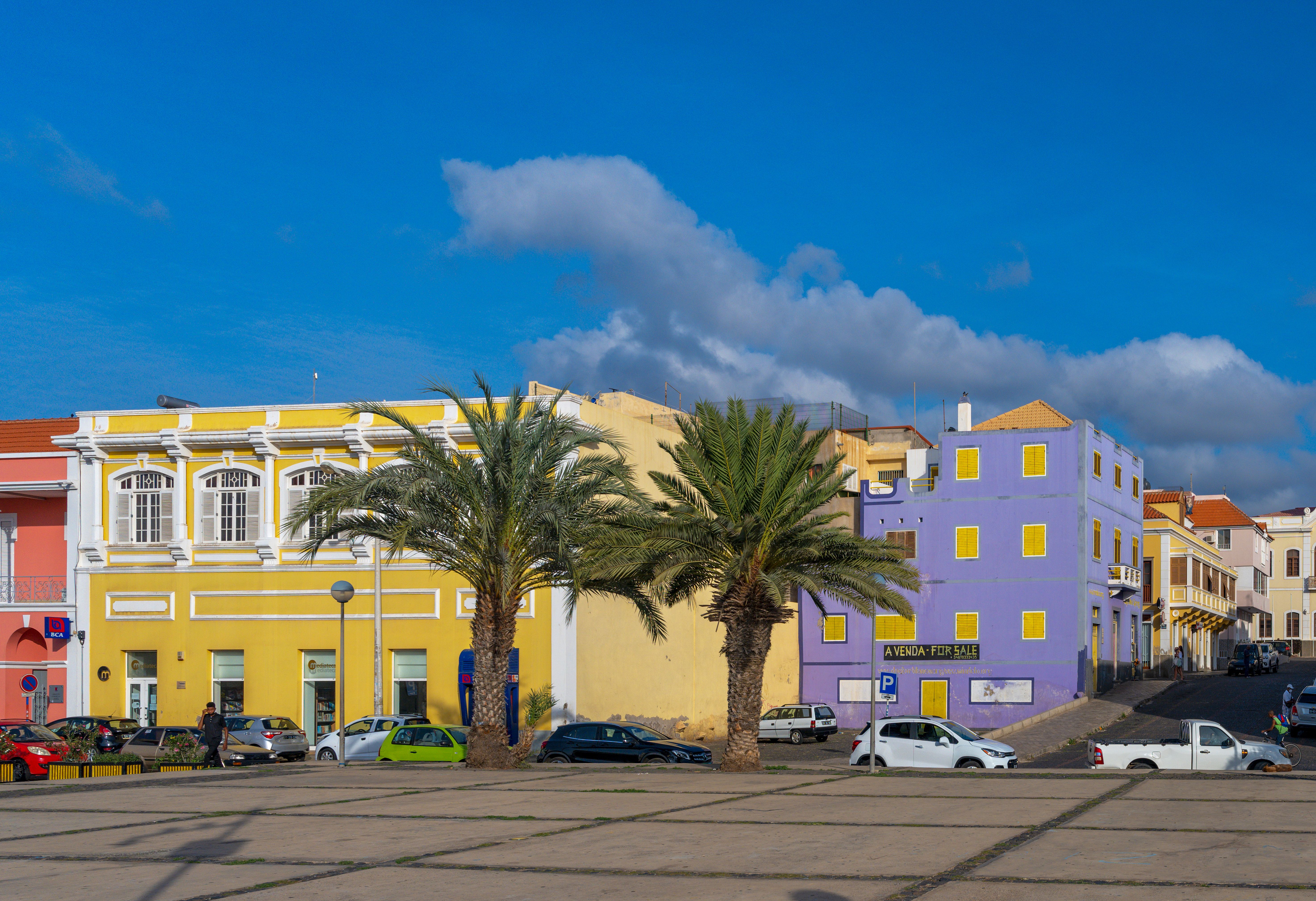 Kaapverdie Sao Vincente Mindelo Plein