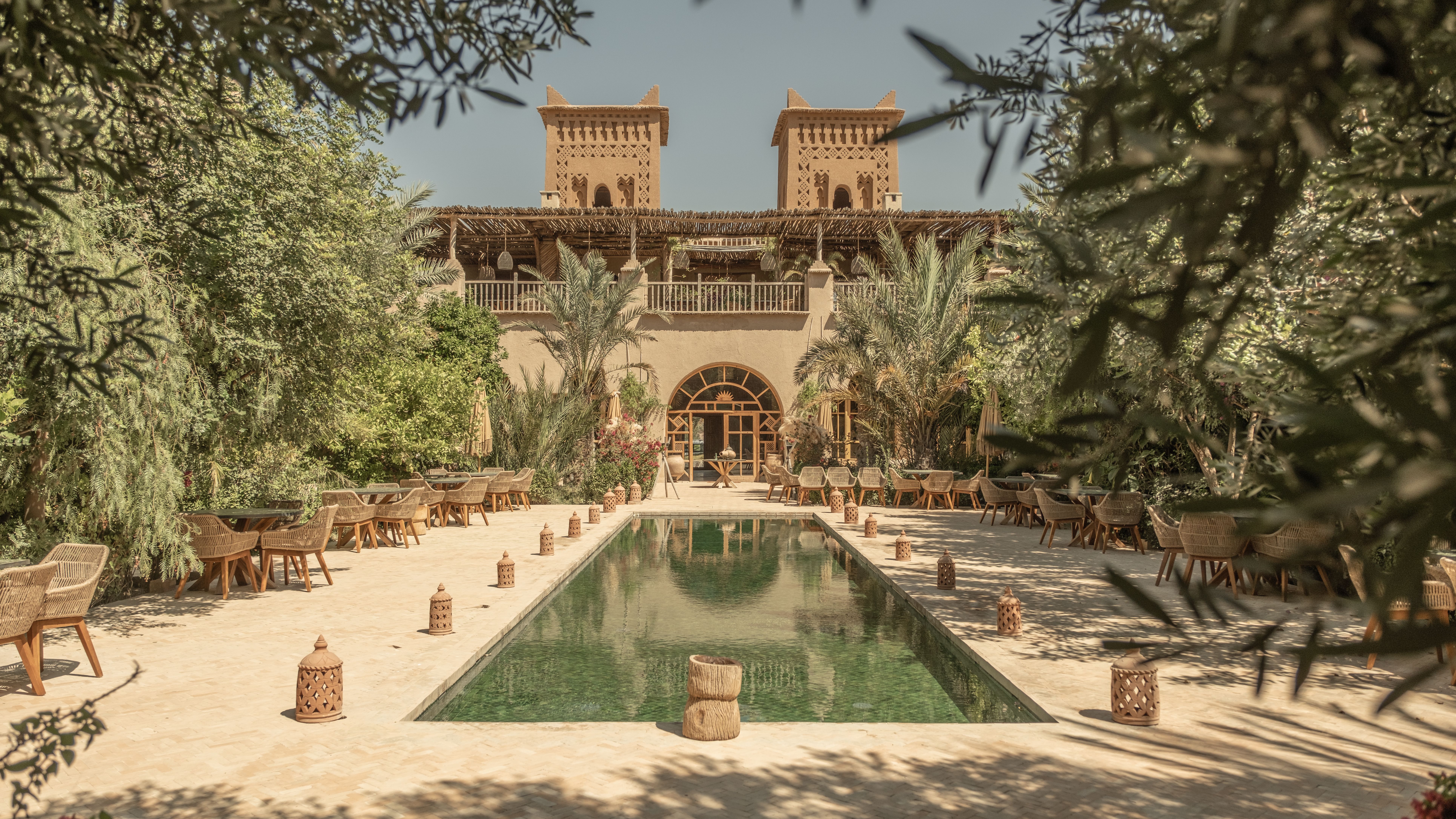 Marokko-Agafay-Woestijn-Kasbah-dIf-Patio-Restaurant