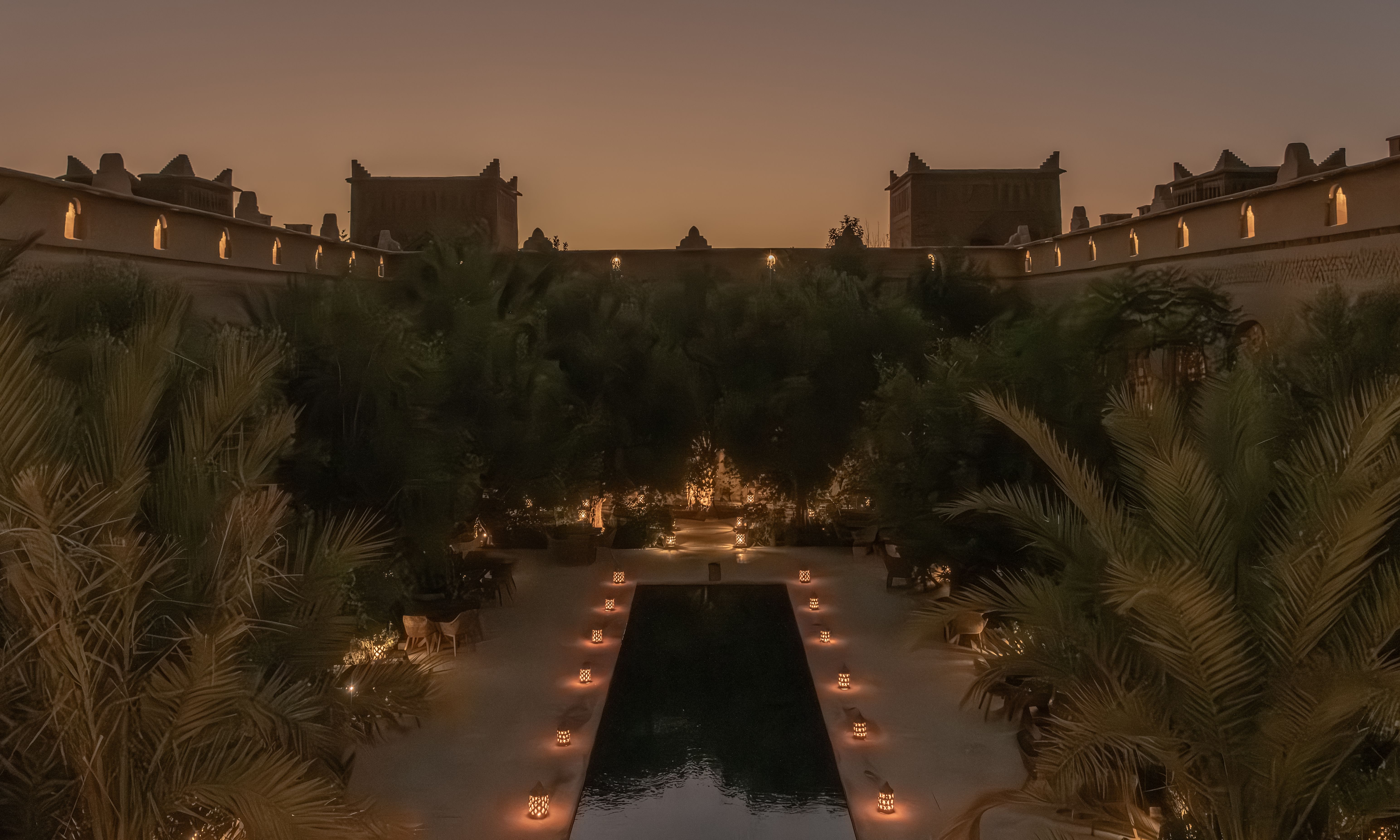 Marokko-Agafay-Woestijn-Kasbah-dIf-Architectuur
