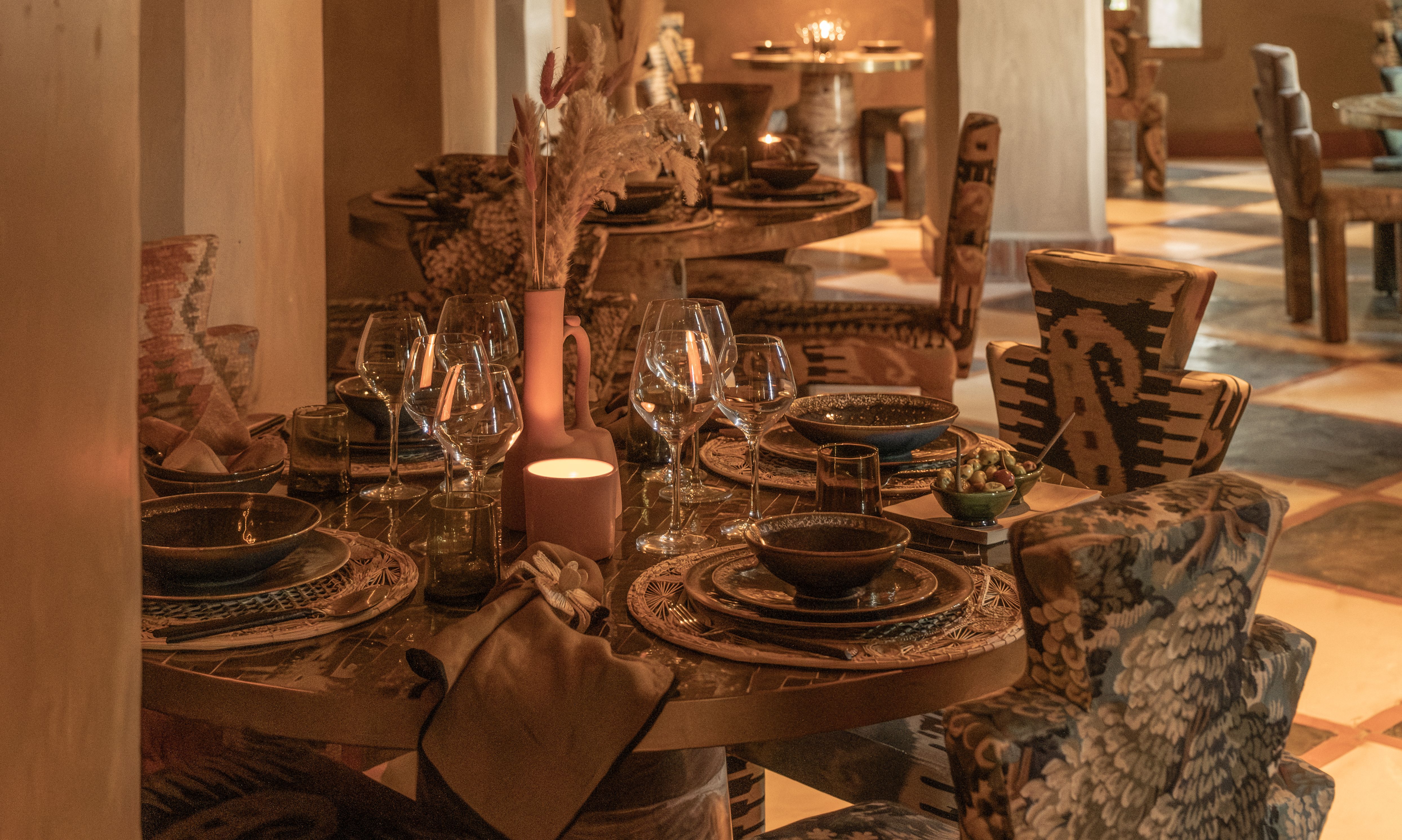 Marokko-Agafay-Woestijn-Kasbah-dIf-Al-Massaa-Restaurant