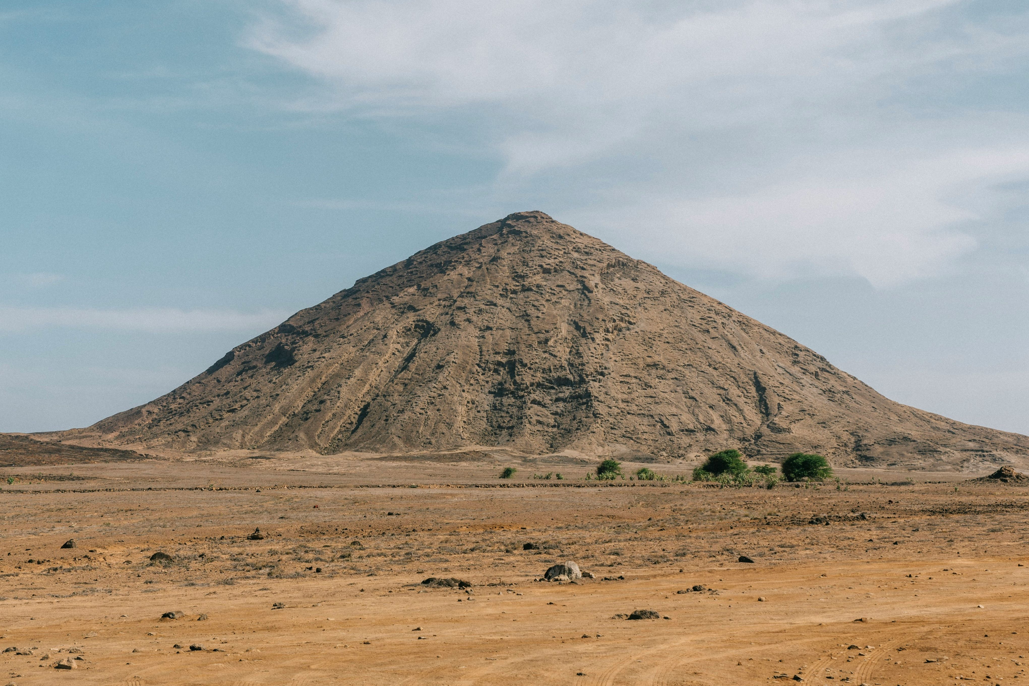 Kaapverdie Sal Landschap vulkaan