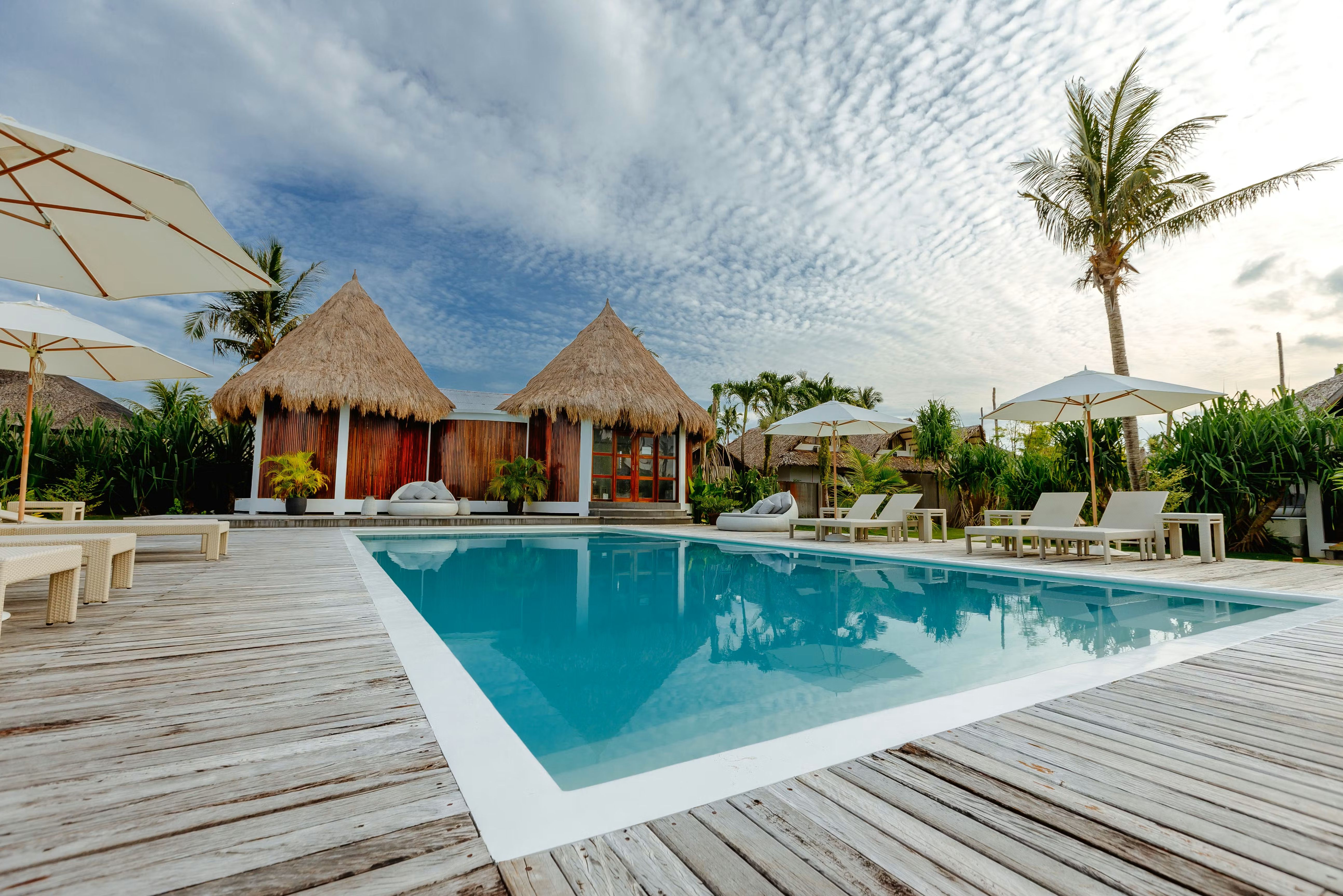 Filipijnen Siargao Isla Cabana Resort Zwembad