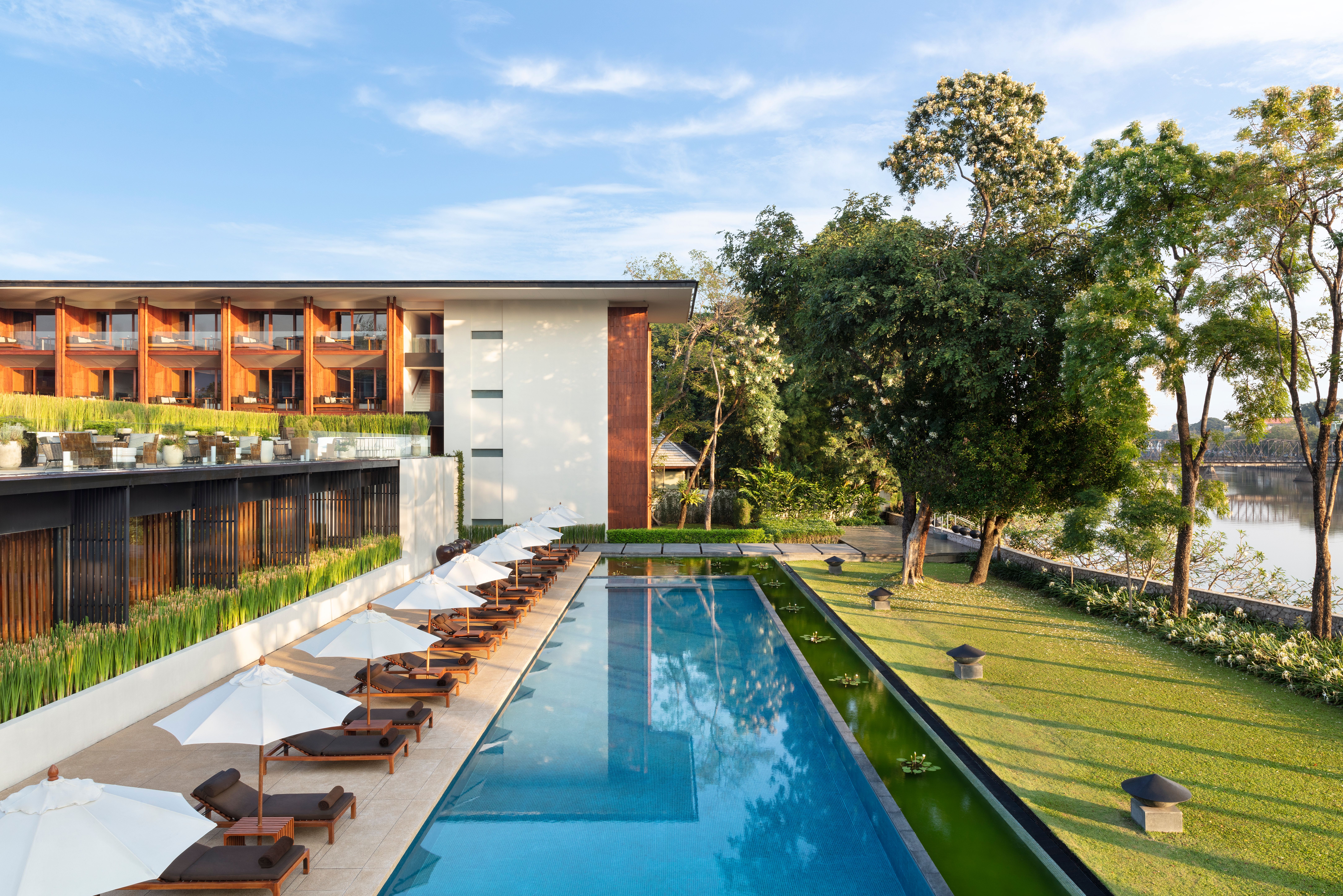 Thailand Chiang Mai Anantara Zwembad