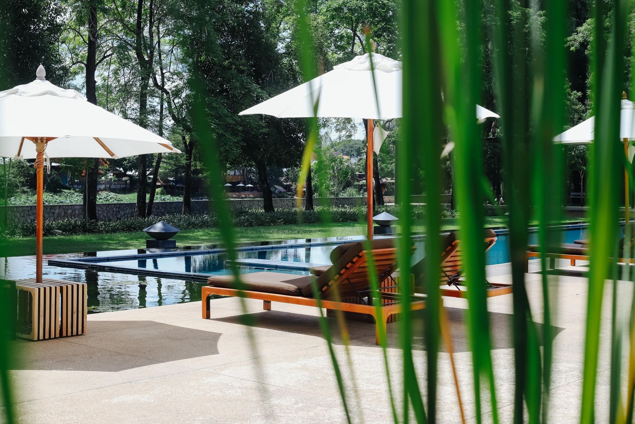 Thailand Chiang Mai Anantara Zwembad
