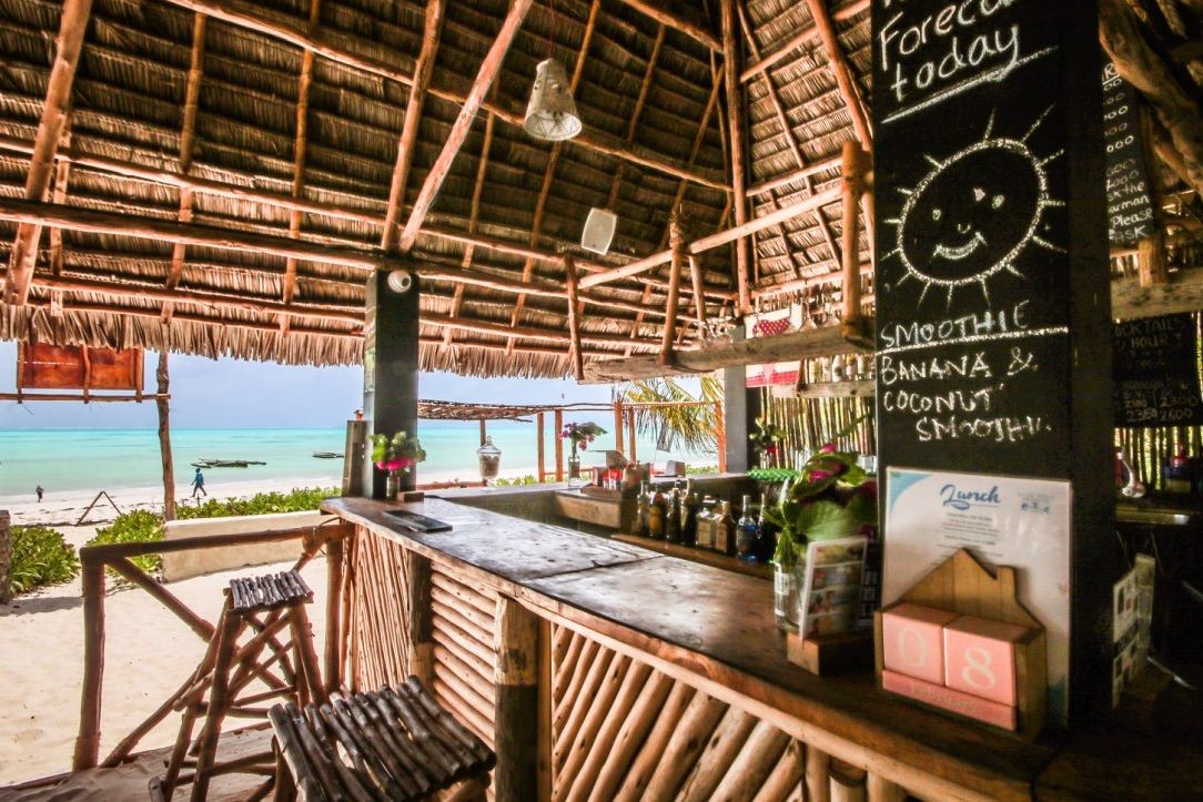 Zanzibar Jambiani Blue Reef Sport and Fishing Lodge Bar