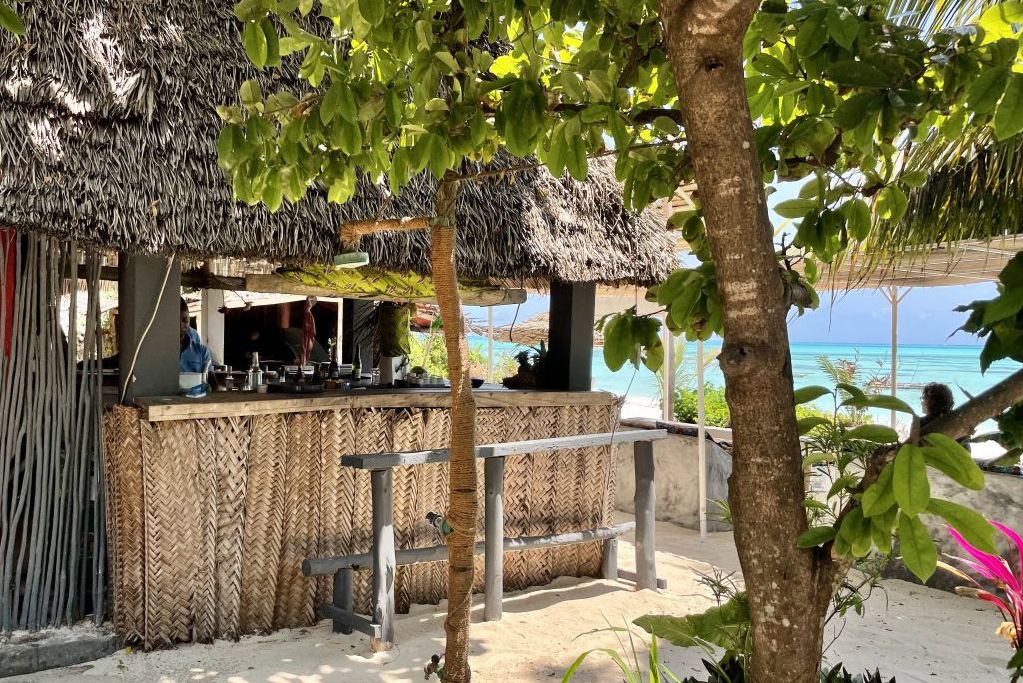Zanzibar Jambiani Blue Reef Sport and Fishing Lodge Bar