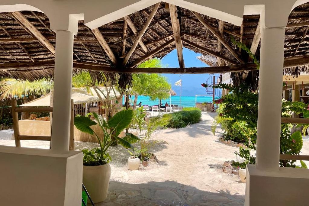 Zanzibar Jambiani Blue Reef Sport and Fishing Lodge Tuin