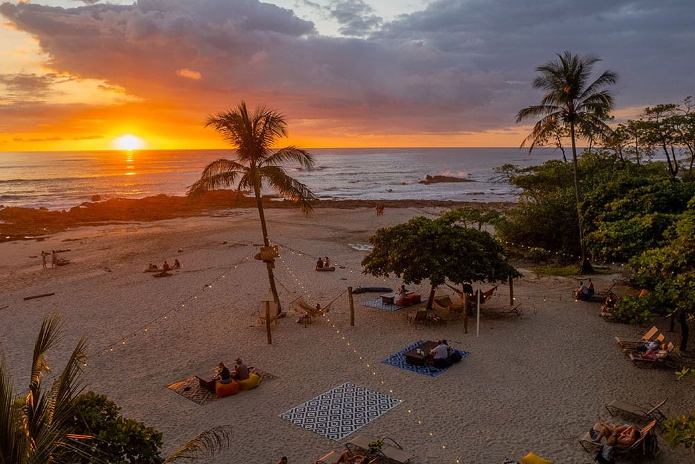Costa Rica Santa Teresa Hotel Nantipa Strand