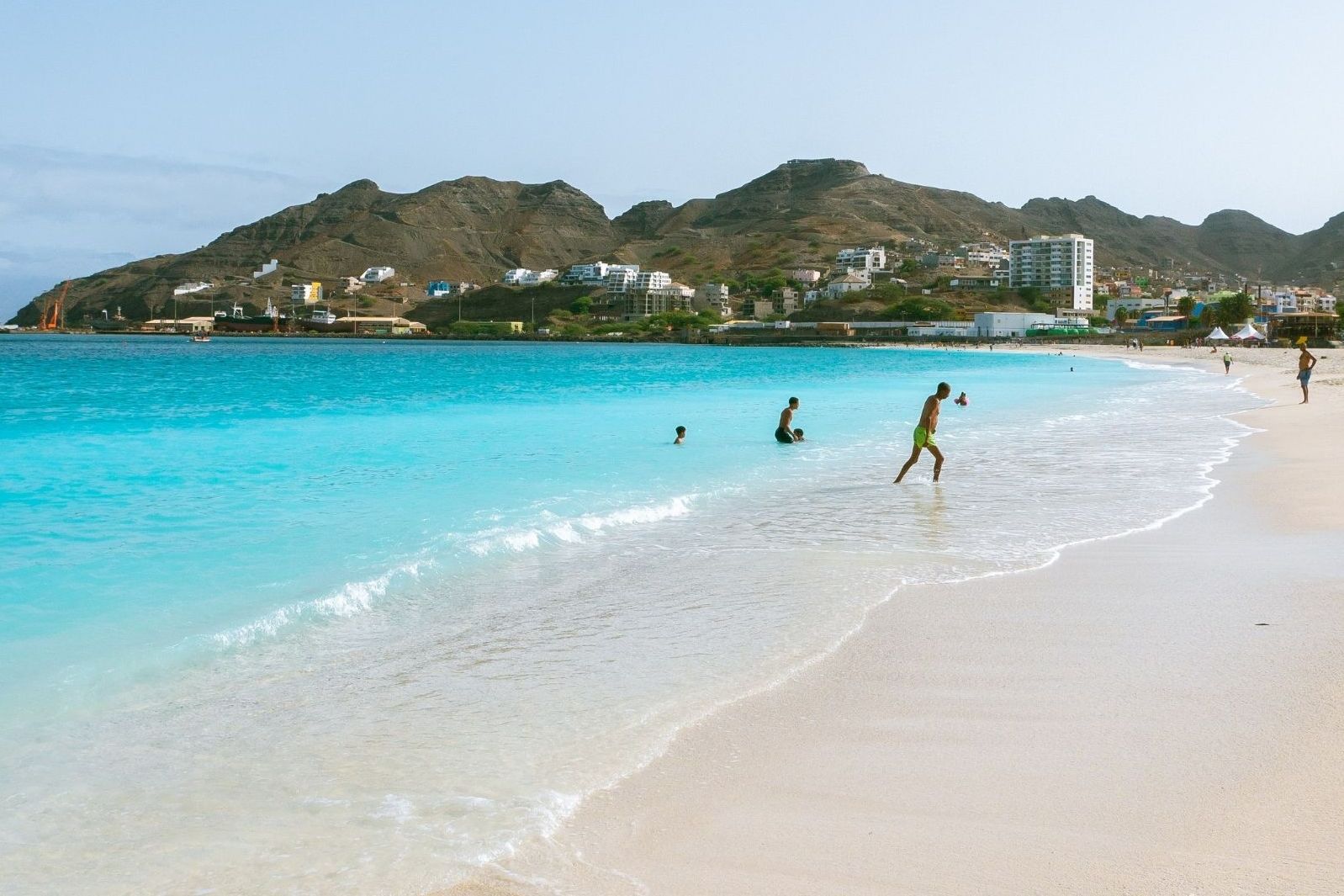 Kaapverdie Sao Vicente Mindelo Casa da Djedja Strand