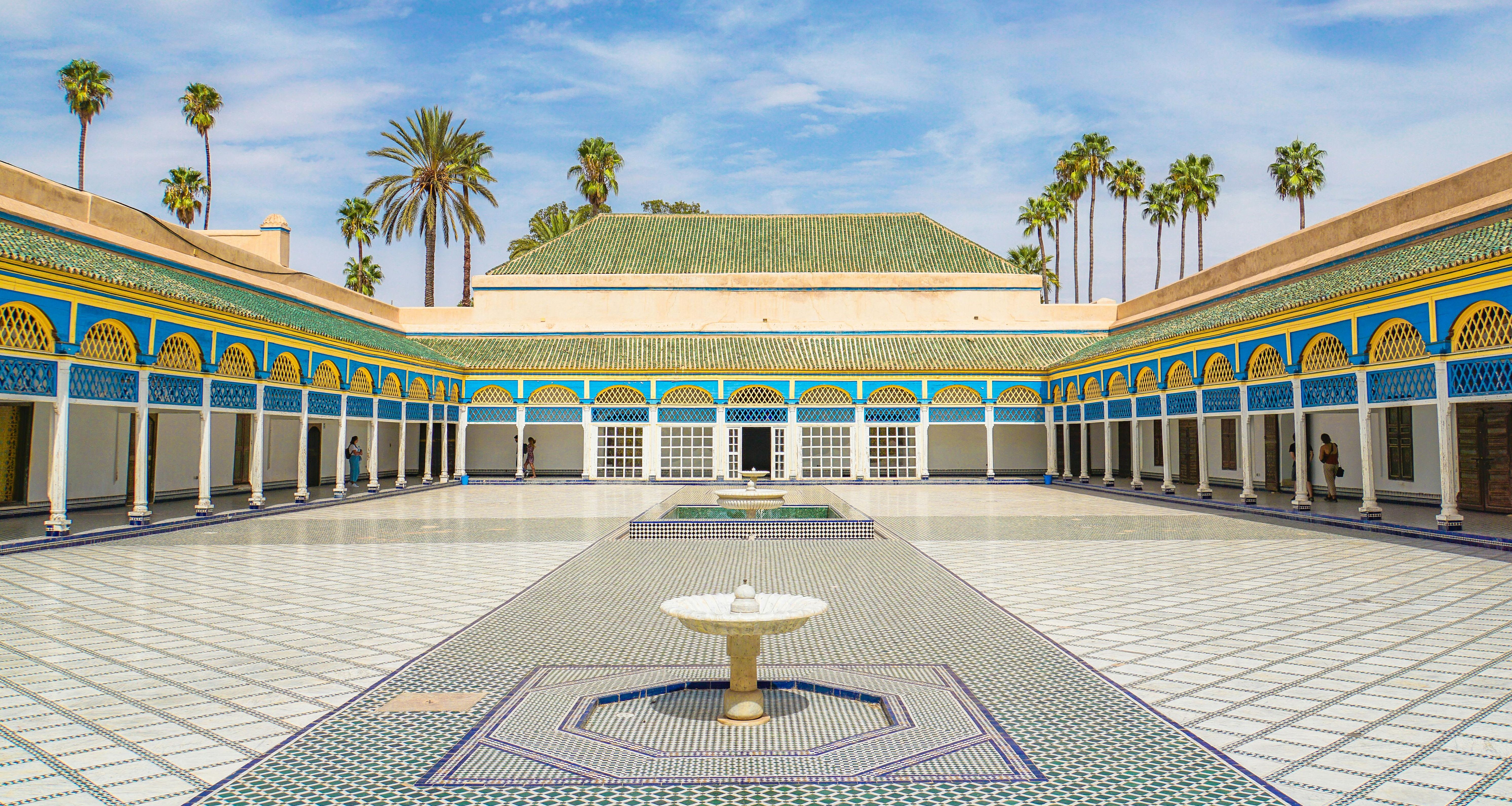 Marokko-Marrakech-Bahia-Paleis