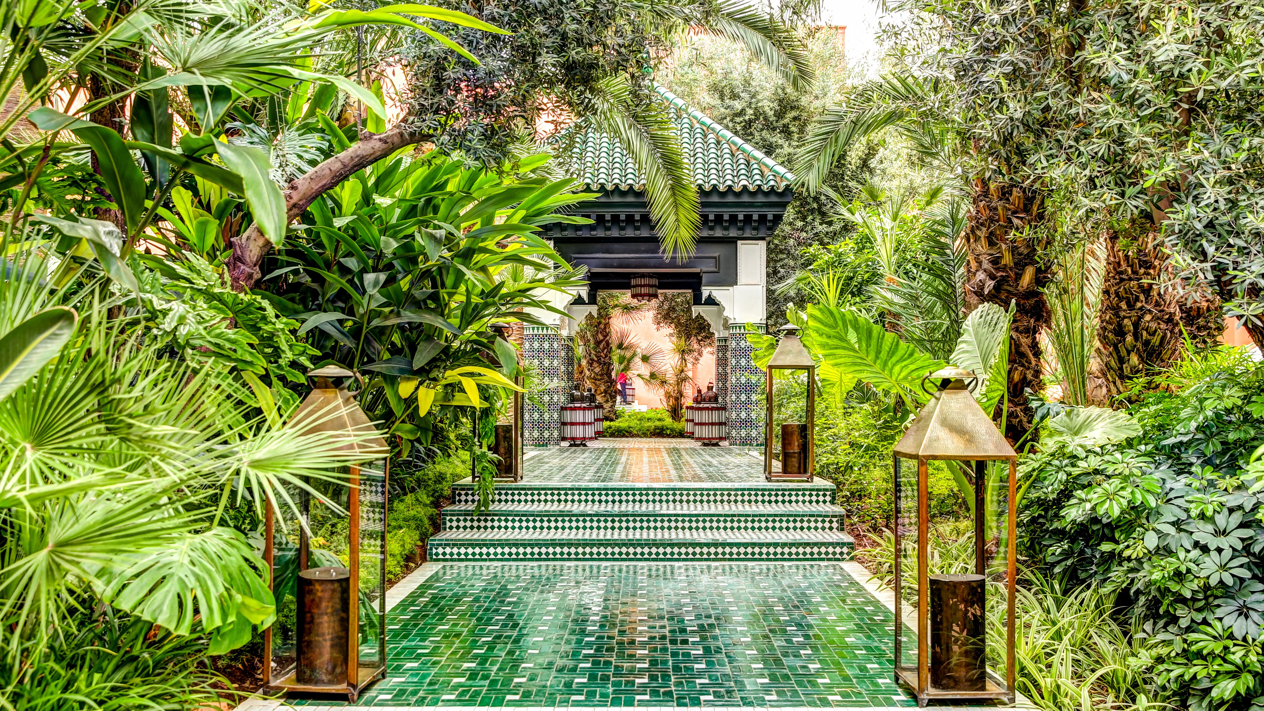 Marokko-Marrakesh-tuin