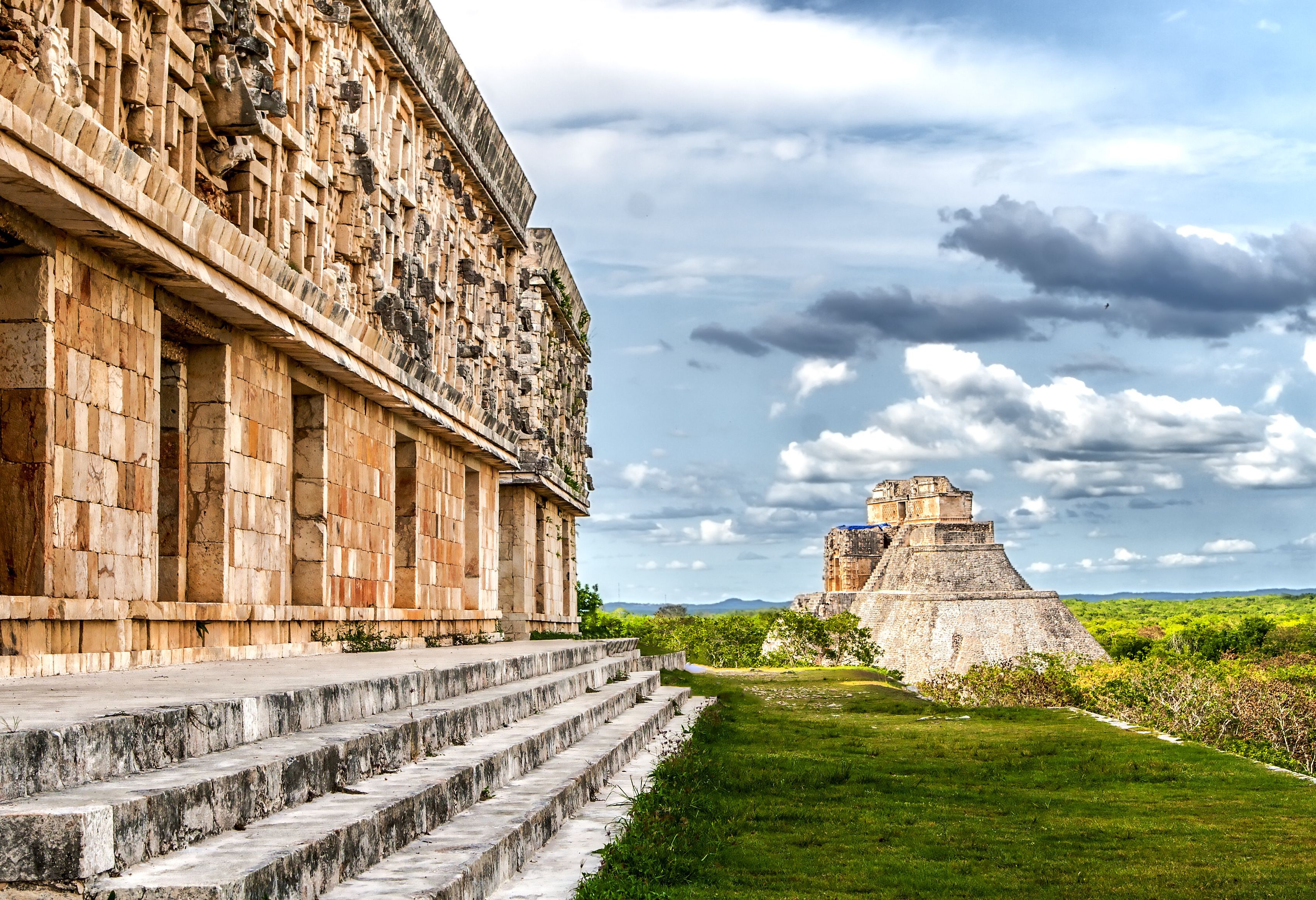 Mexico Uxmal Maya Tempel