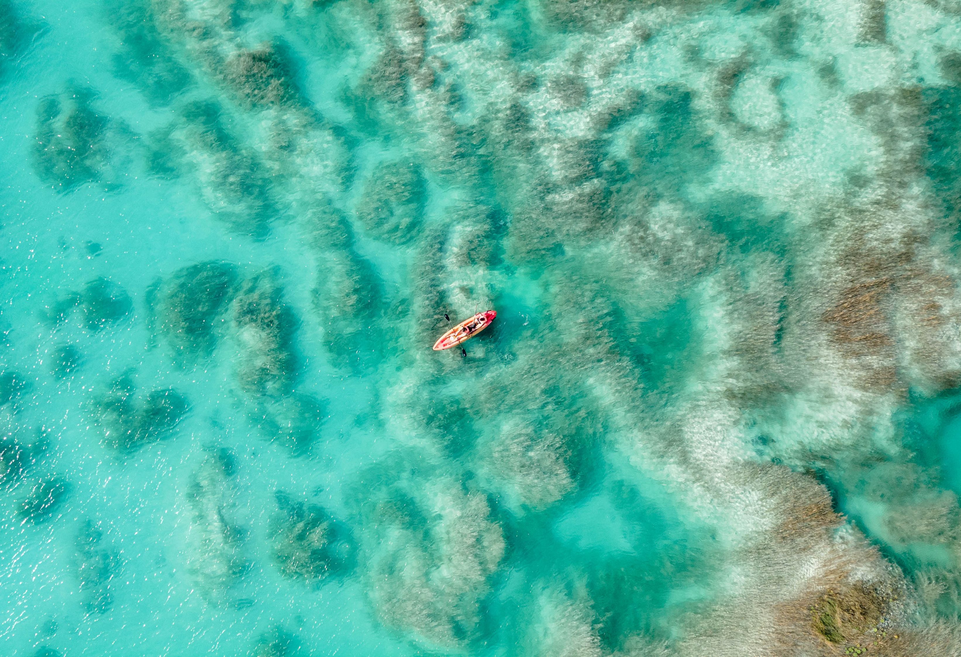 Mexico Bacalar Los Rapidos Lagoon