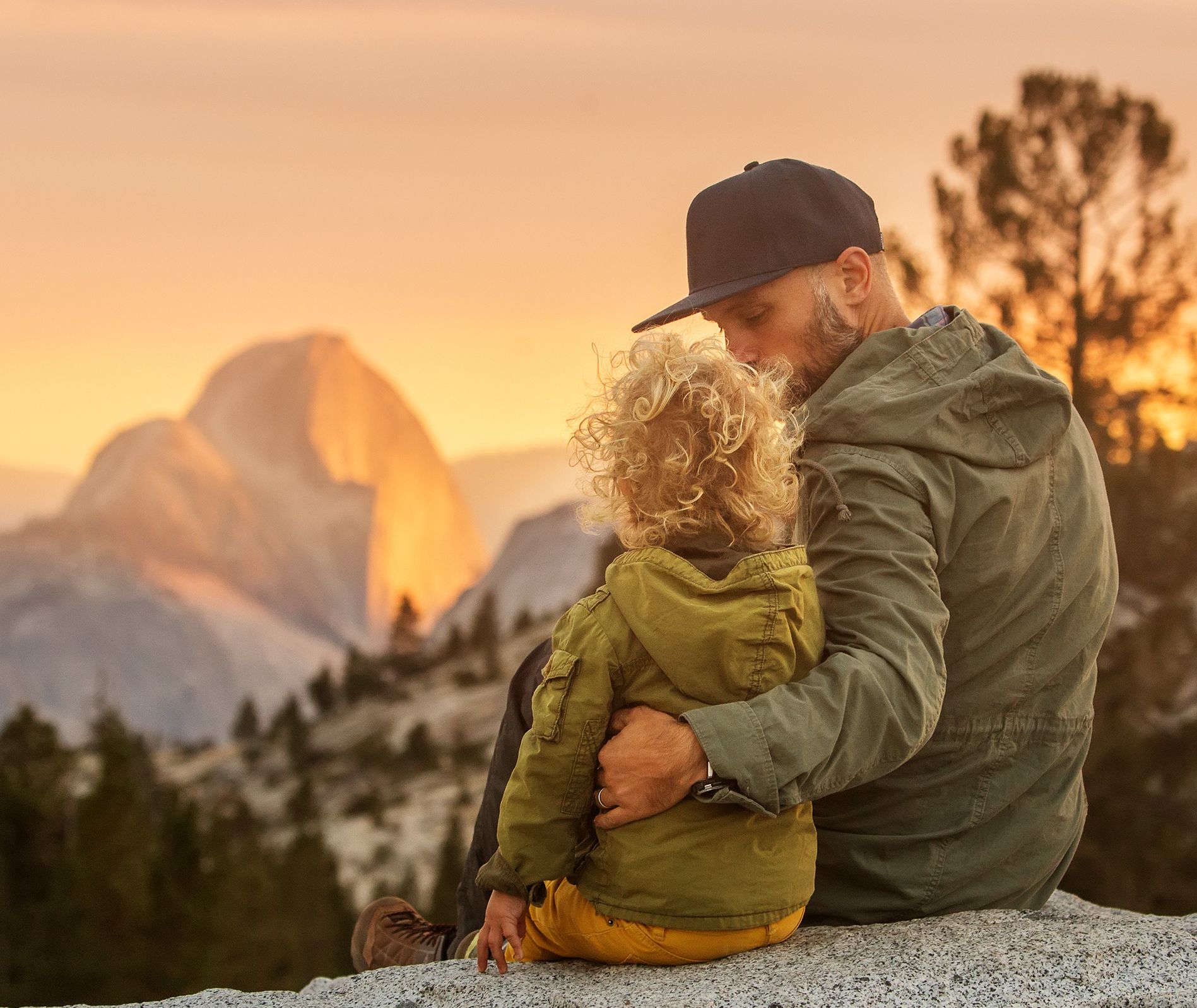 Amerika Yosemite familie