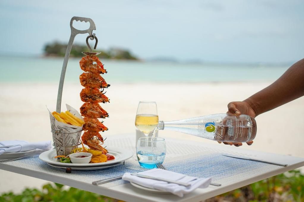 Seychellen Praslin Paradise Sun Hotel Seychelles Dineren