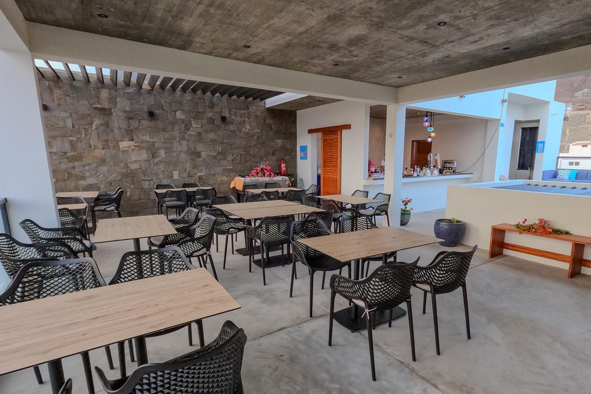 Kaapverdie Santo Antao Ponta so Sol Luz Da Lua Restaurant