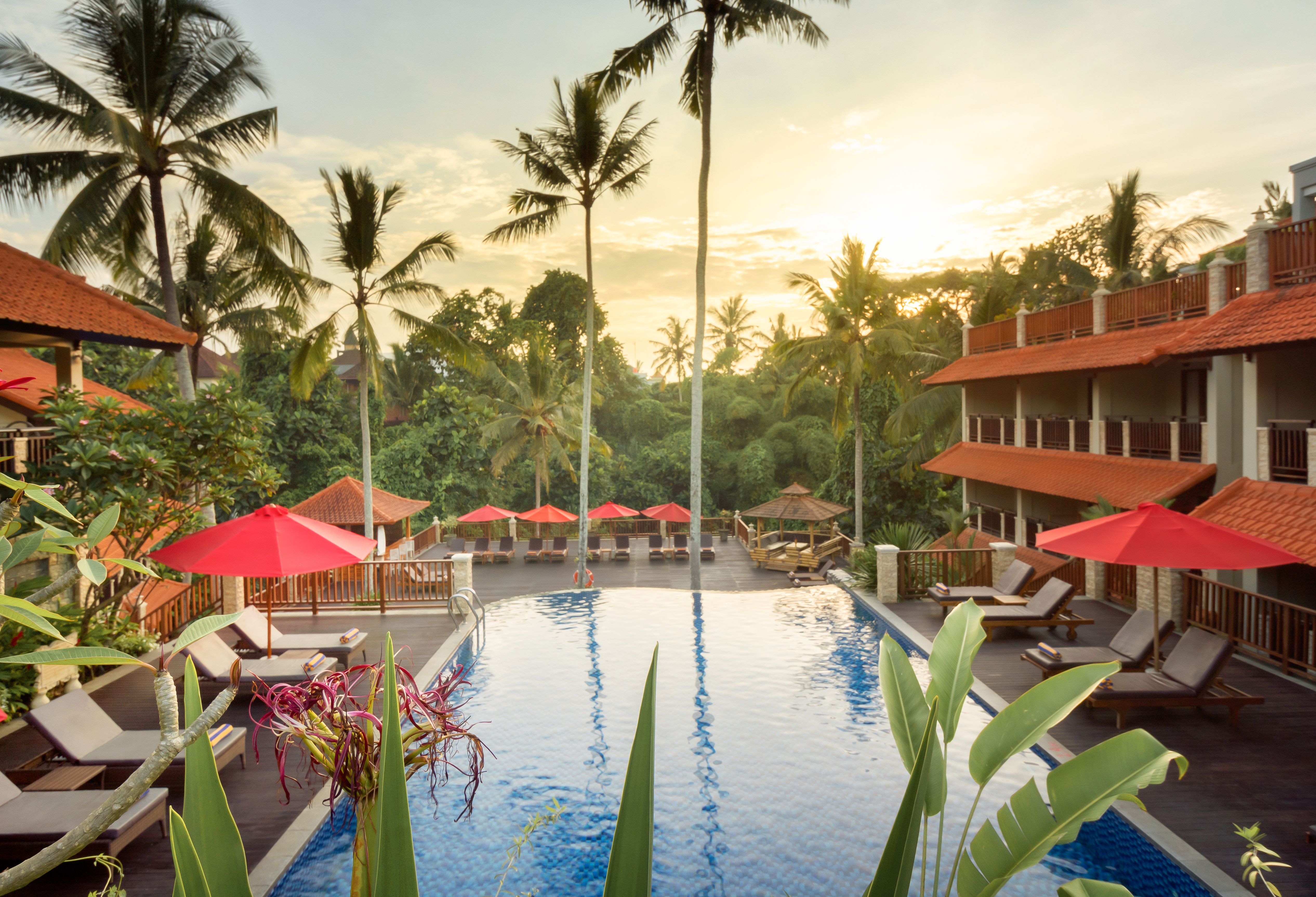 Indonesie Bali Ubud Best Western Premier Agung Resort Zwembad