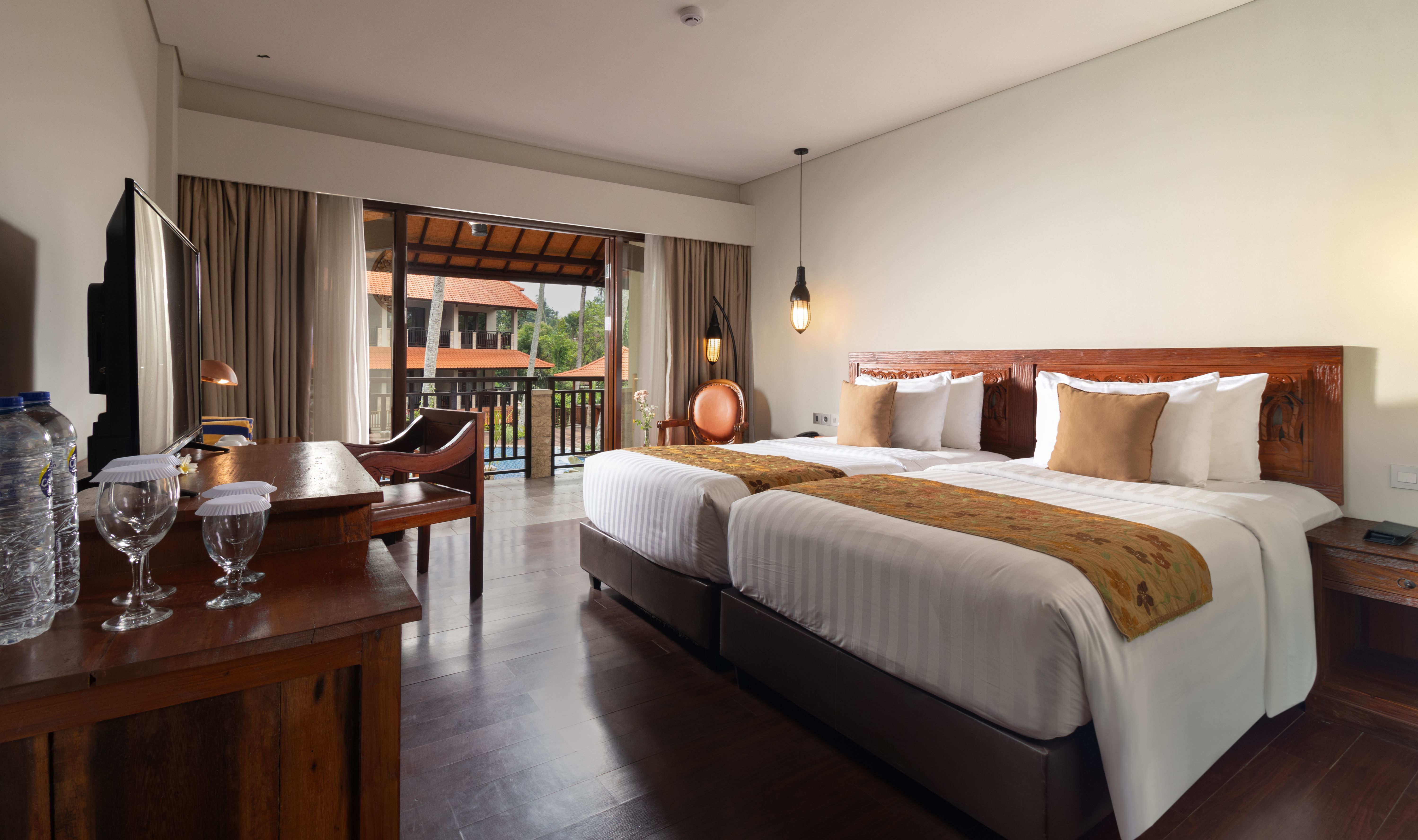 Indonesie Bali Ubud Best Western Premier Agung Resort Deluxe Pool View Kamer
