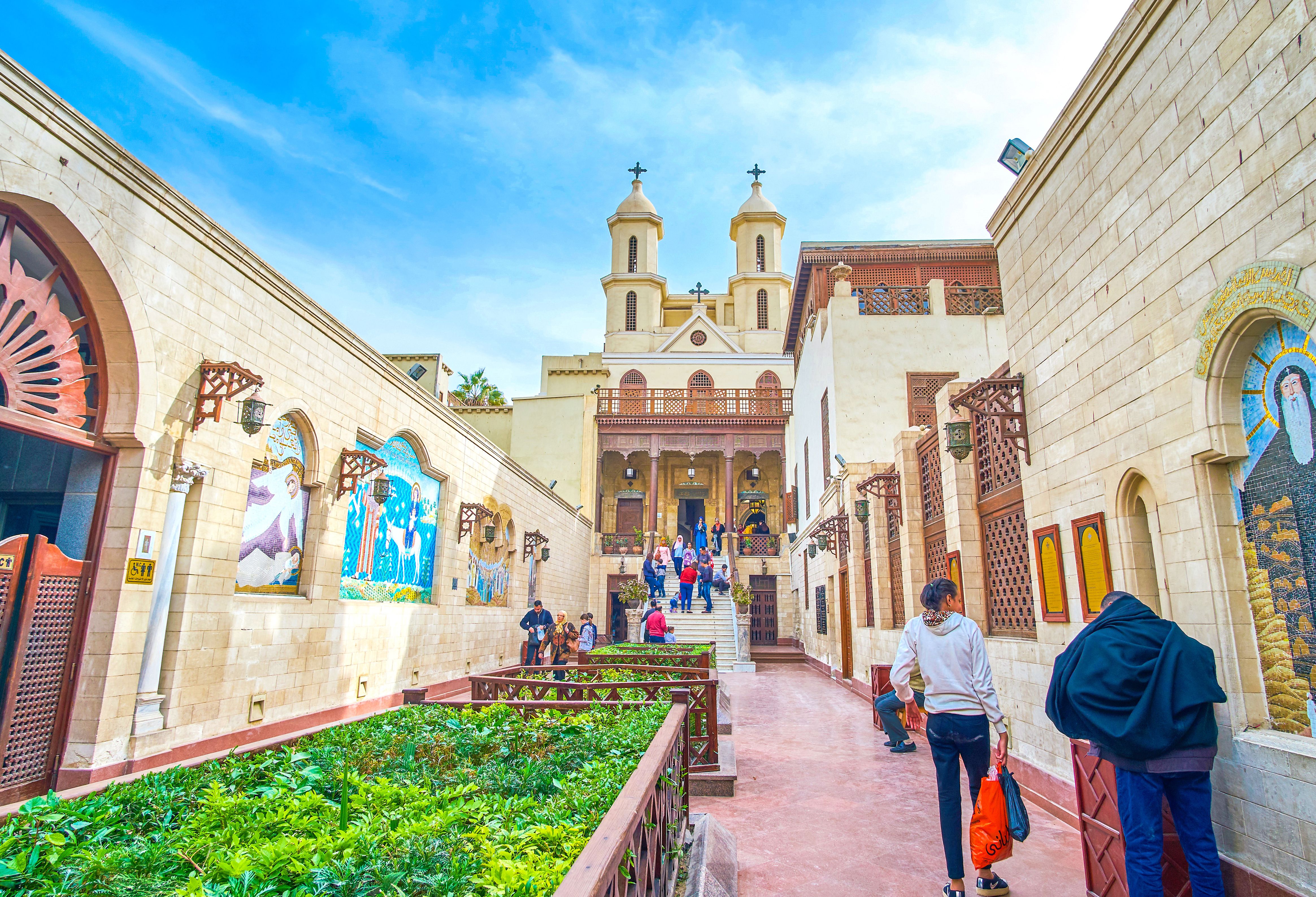 Hangende kerk in Oud-Cairo