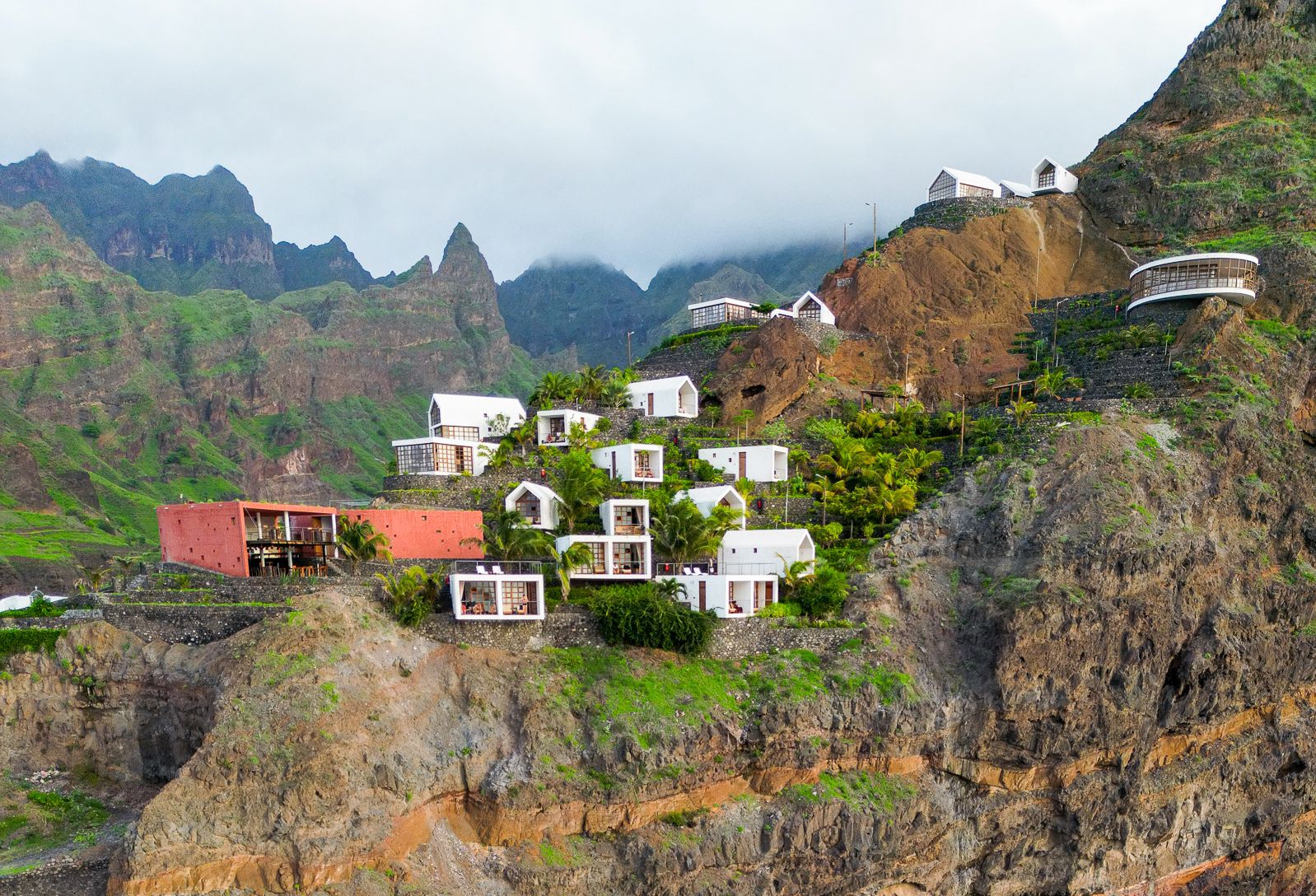Kaapverdie Santo Antao Cruzinha Mamiwata Eco VillageKlif