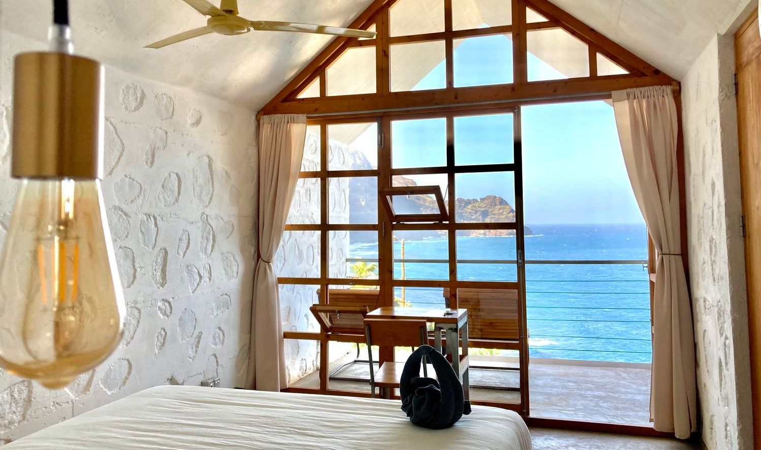 Kaapverdie Santo Antao Cruzinha Mamiwata Eco Village Kamer