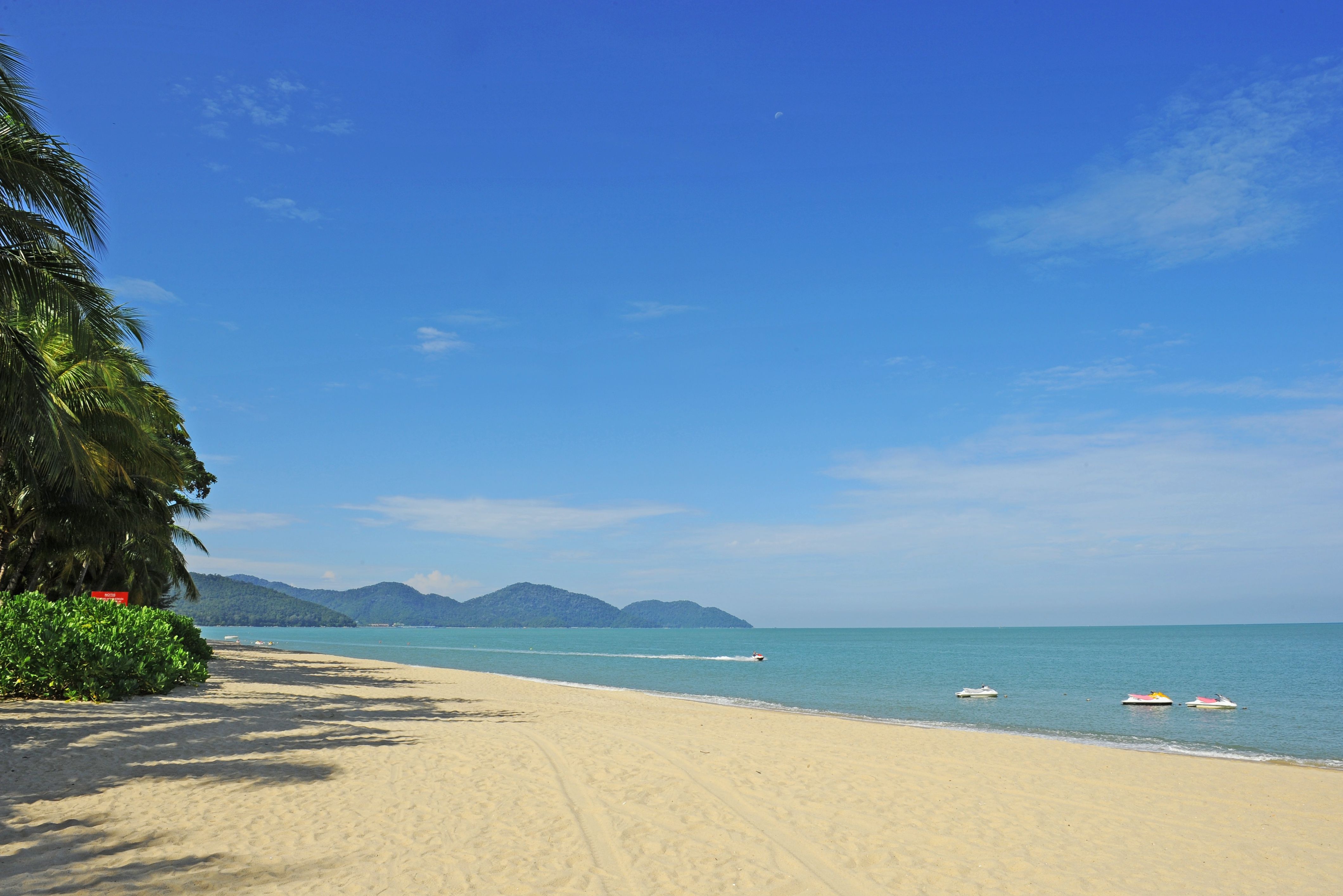 Strand van Batu Ferringhi Penang