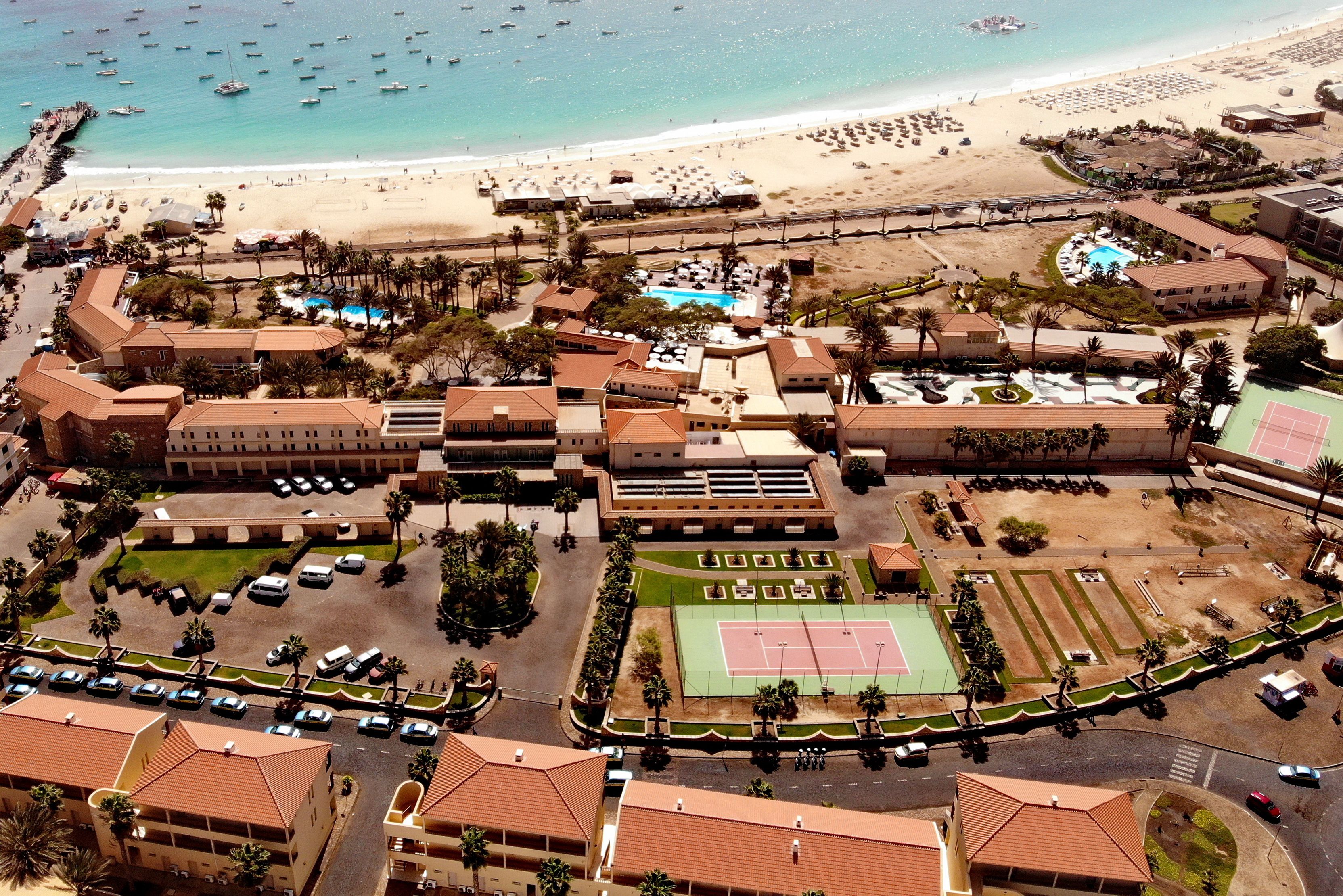 Hotel Morabeza luchtfoto