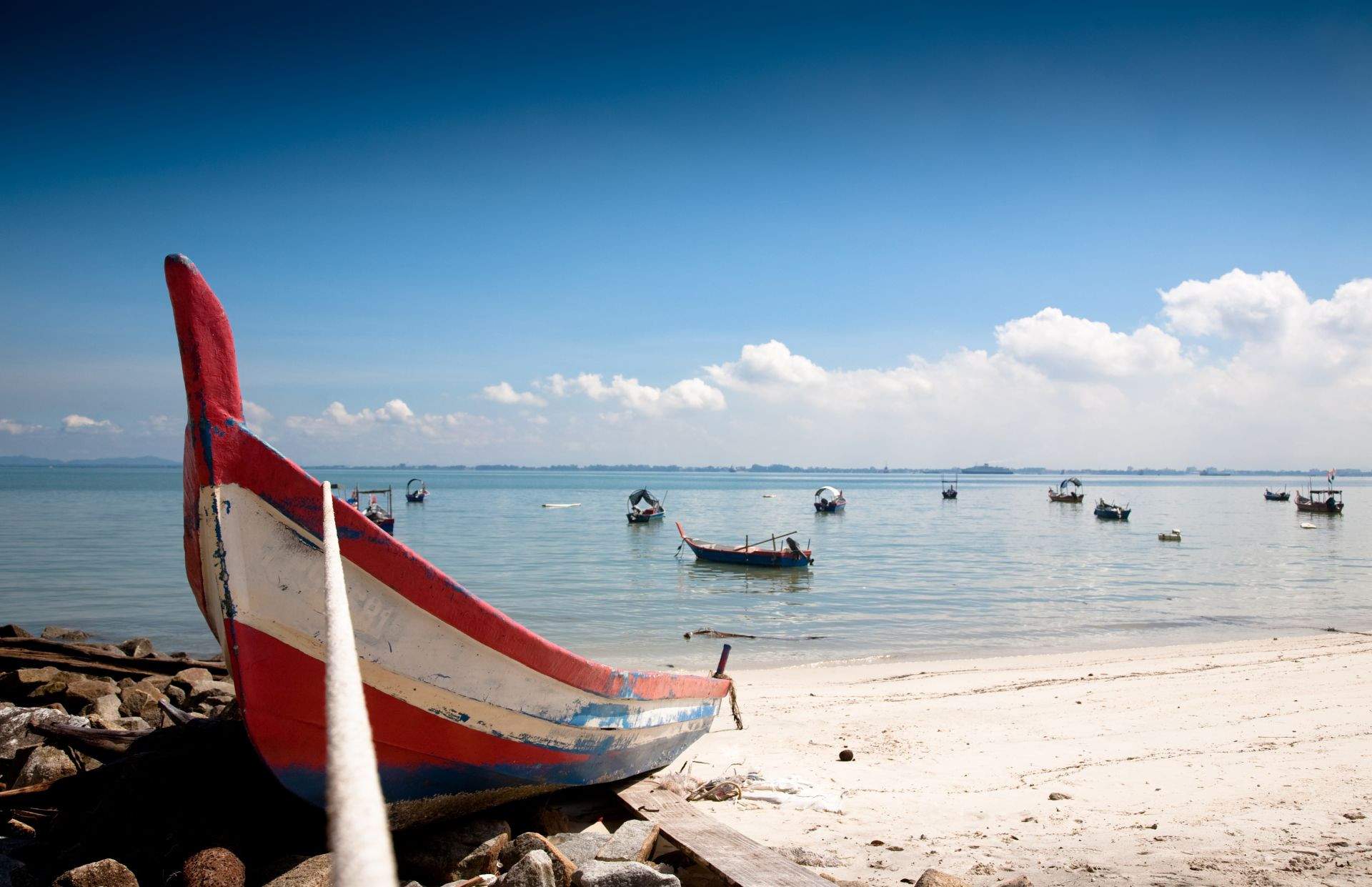 Maleisie Penang Strand batu Ferringhi