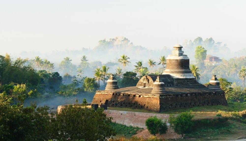Mrauk U tempels Myanmar