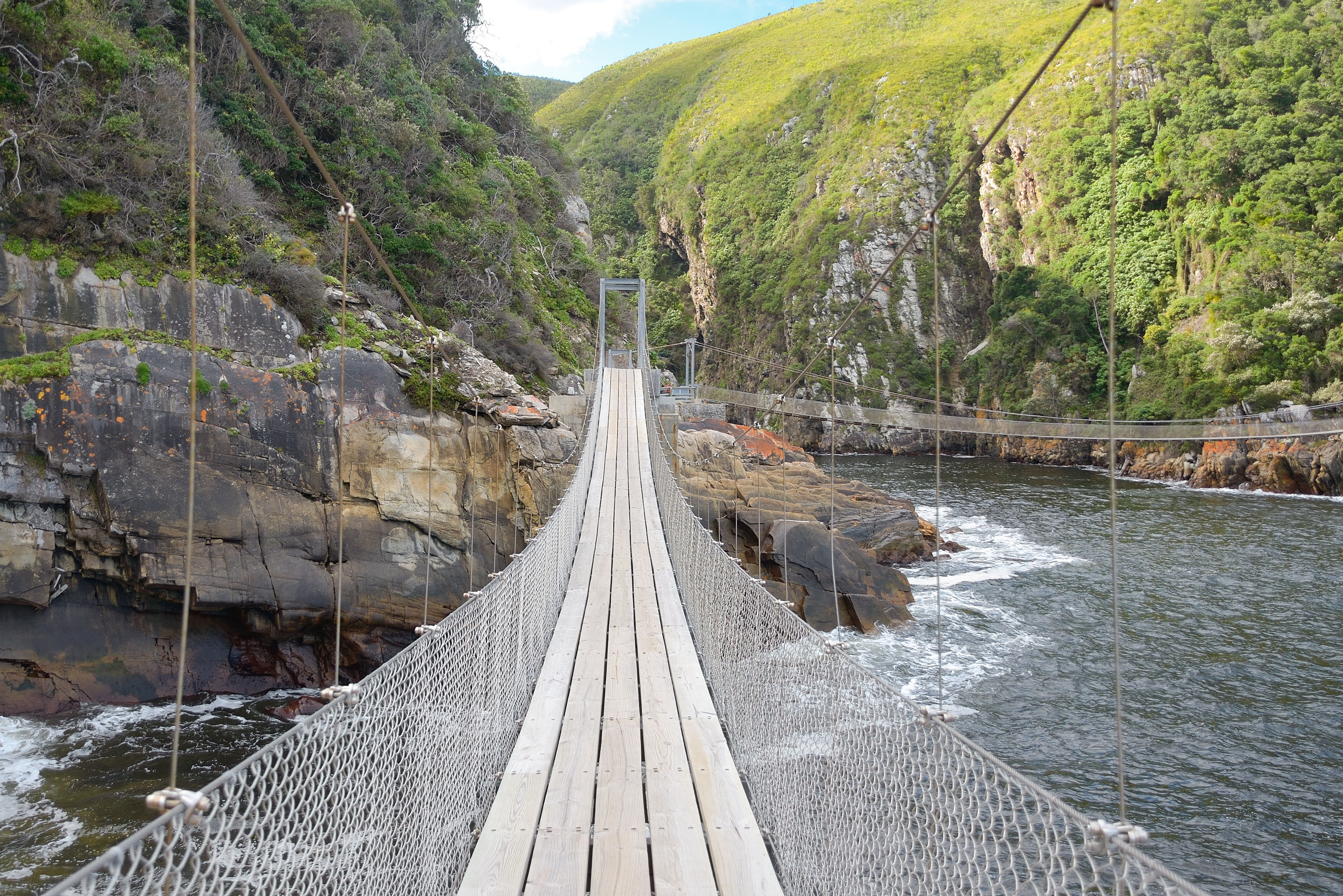 Storm Rivier in Tsitsikamma Zuid-Afrika