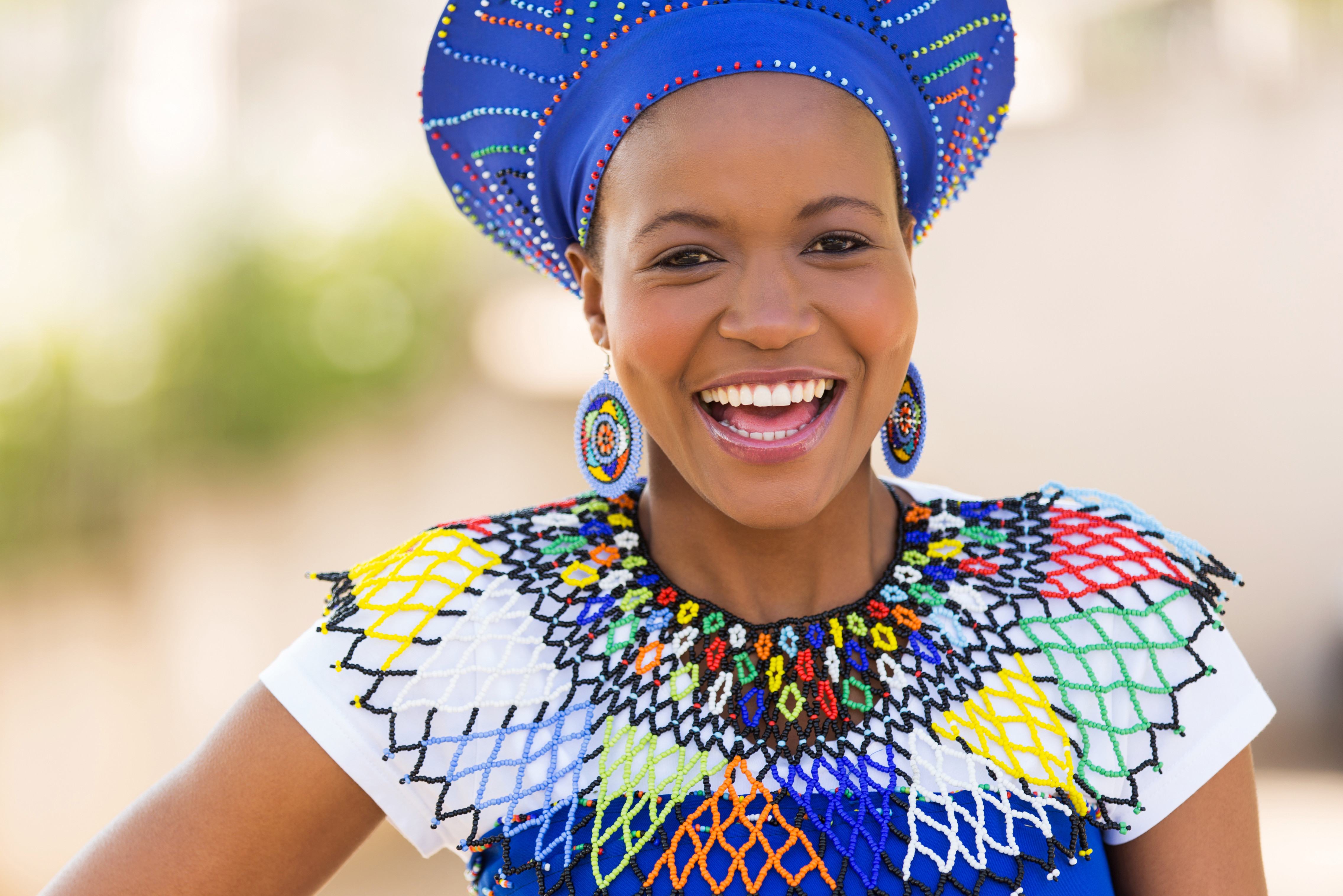 Zuid-Afrikaanse dame