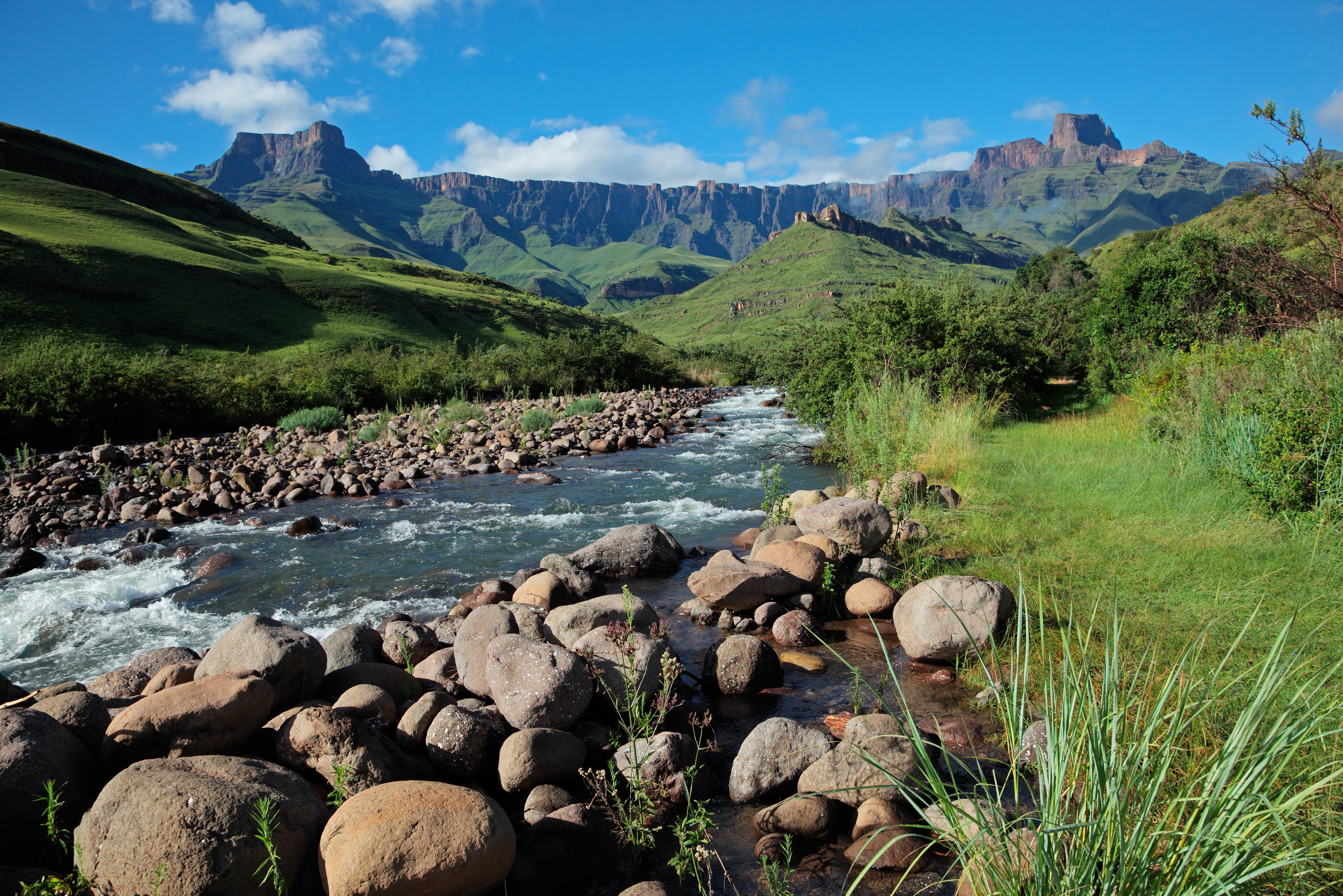 Drakensbergen in Zuid-Afrika