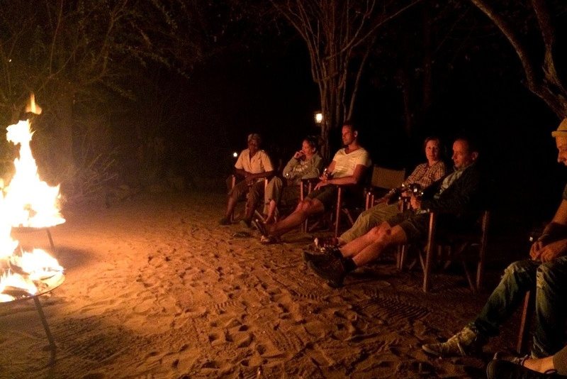 Boma bij Umlani Bush camp Timbavati