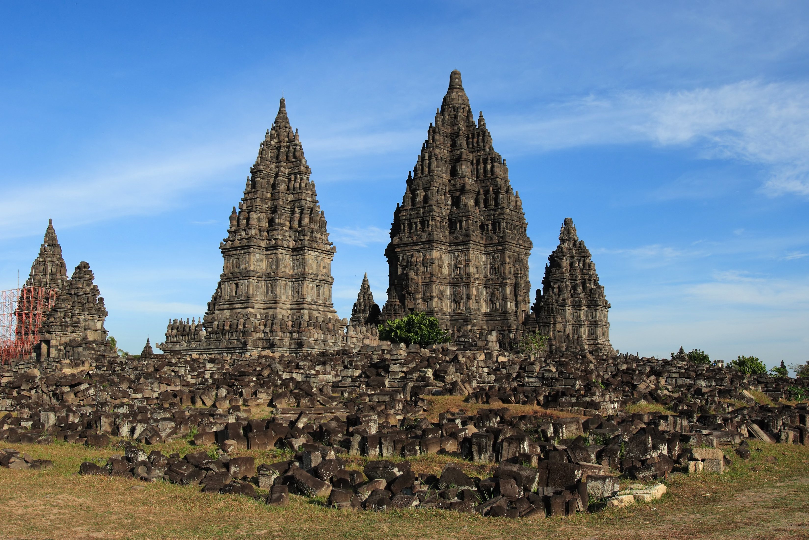 Prambanan tempel vlakbij Yogyakarta
