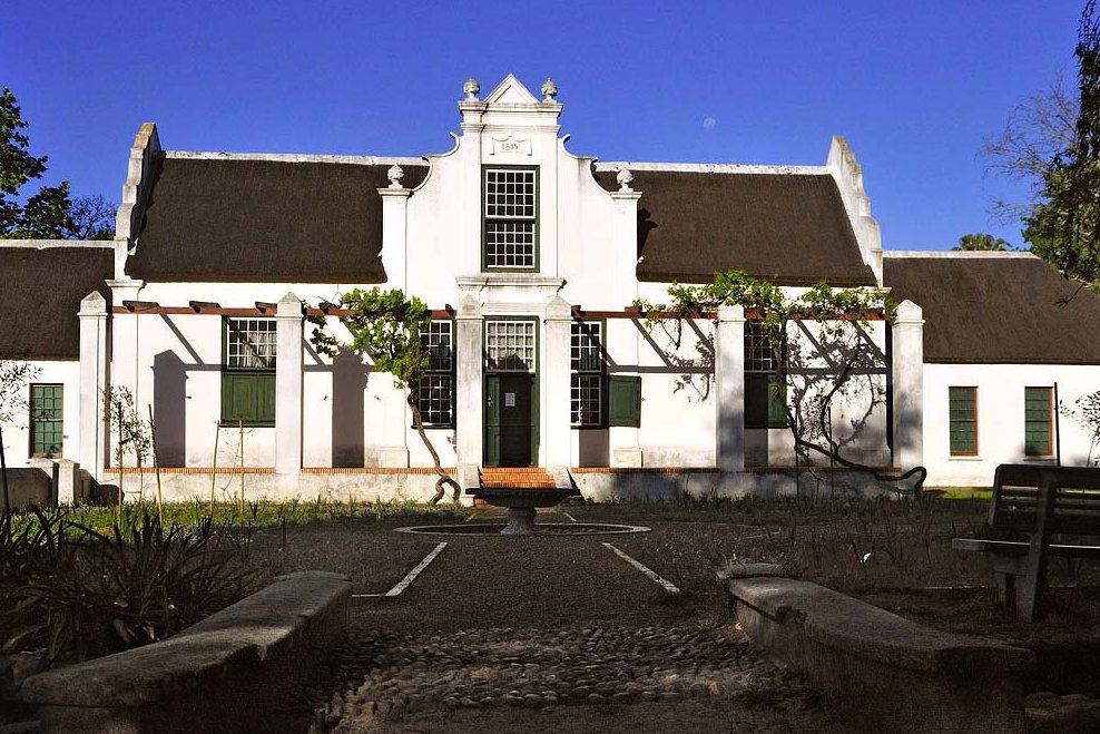 Wijnhuis in Stellenbosch Kaapse Pracht