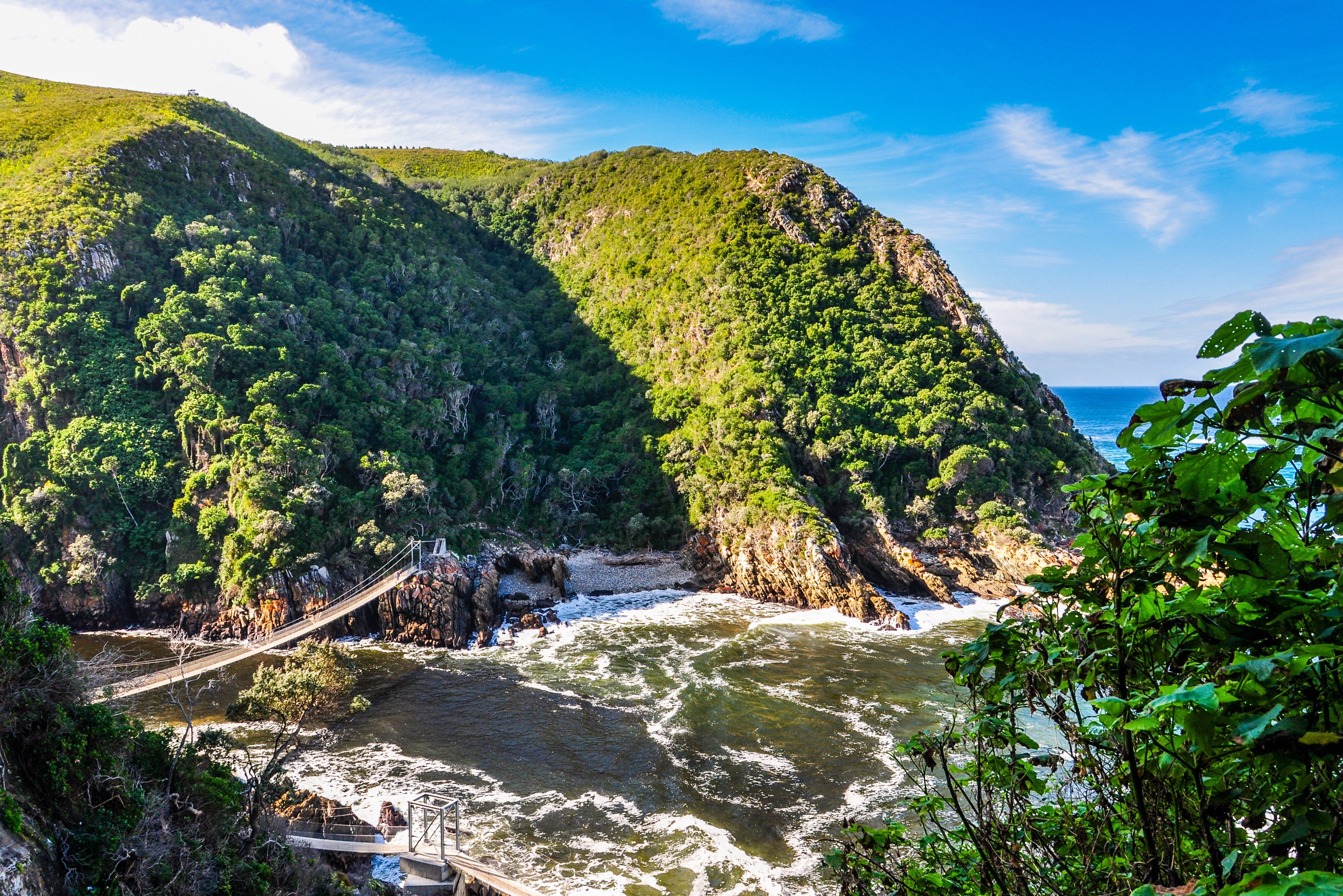 Tsitsikamma op de Tuinroute in Zuid-Afrika