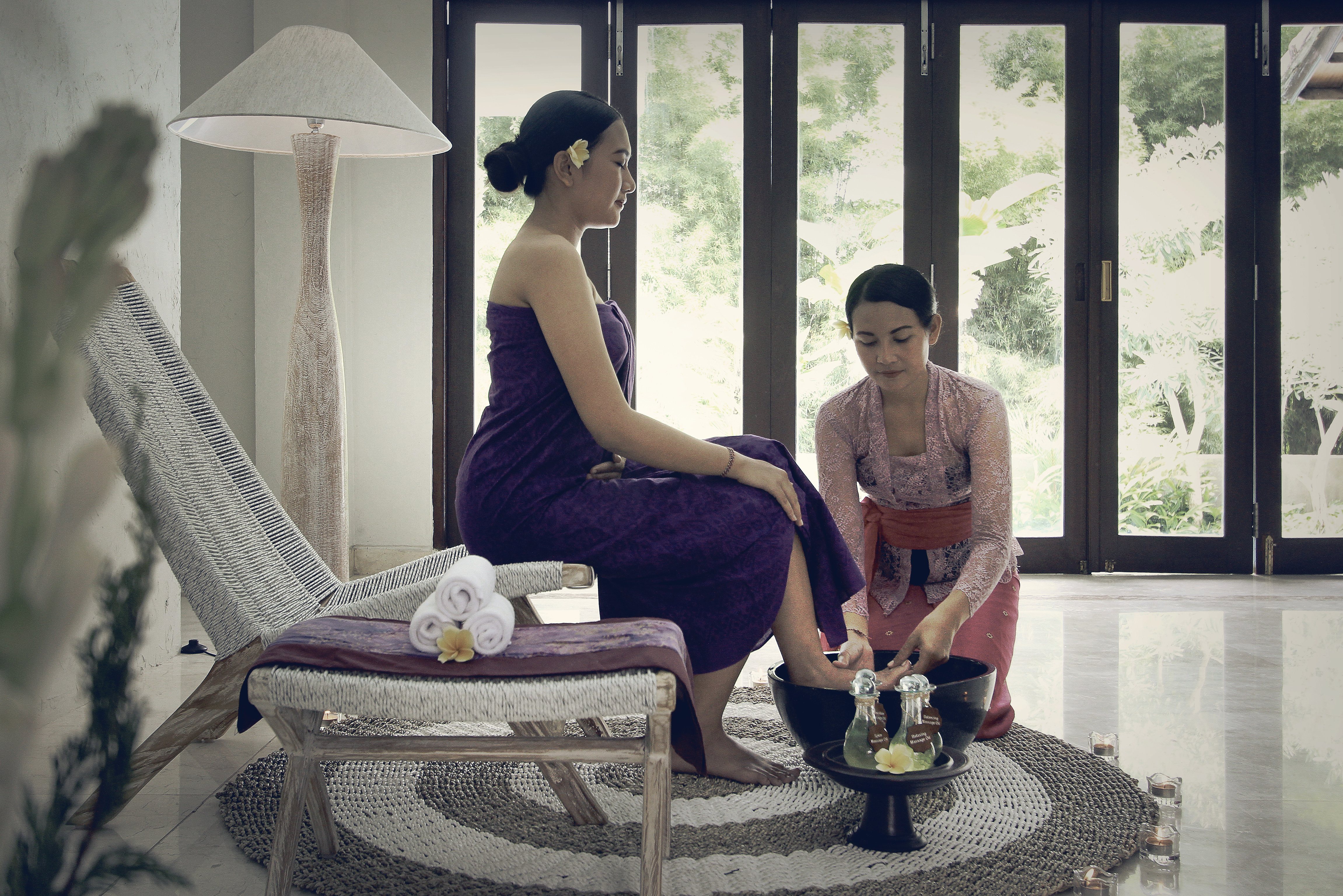 Spa in Tapa Tepi Kali Hotel in Indonesie Bali Canggu