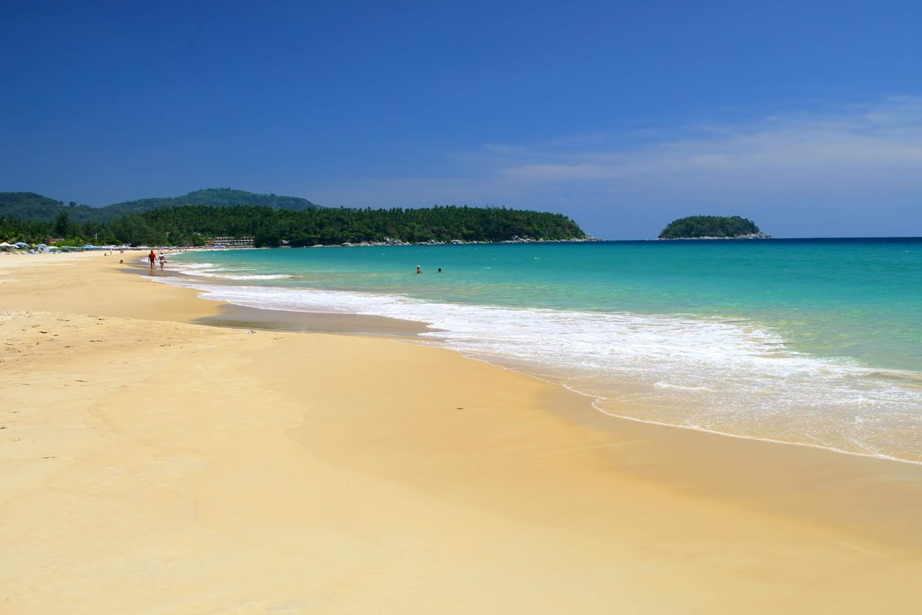 Karon Beach op Phuket, Thailand